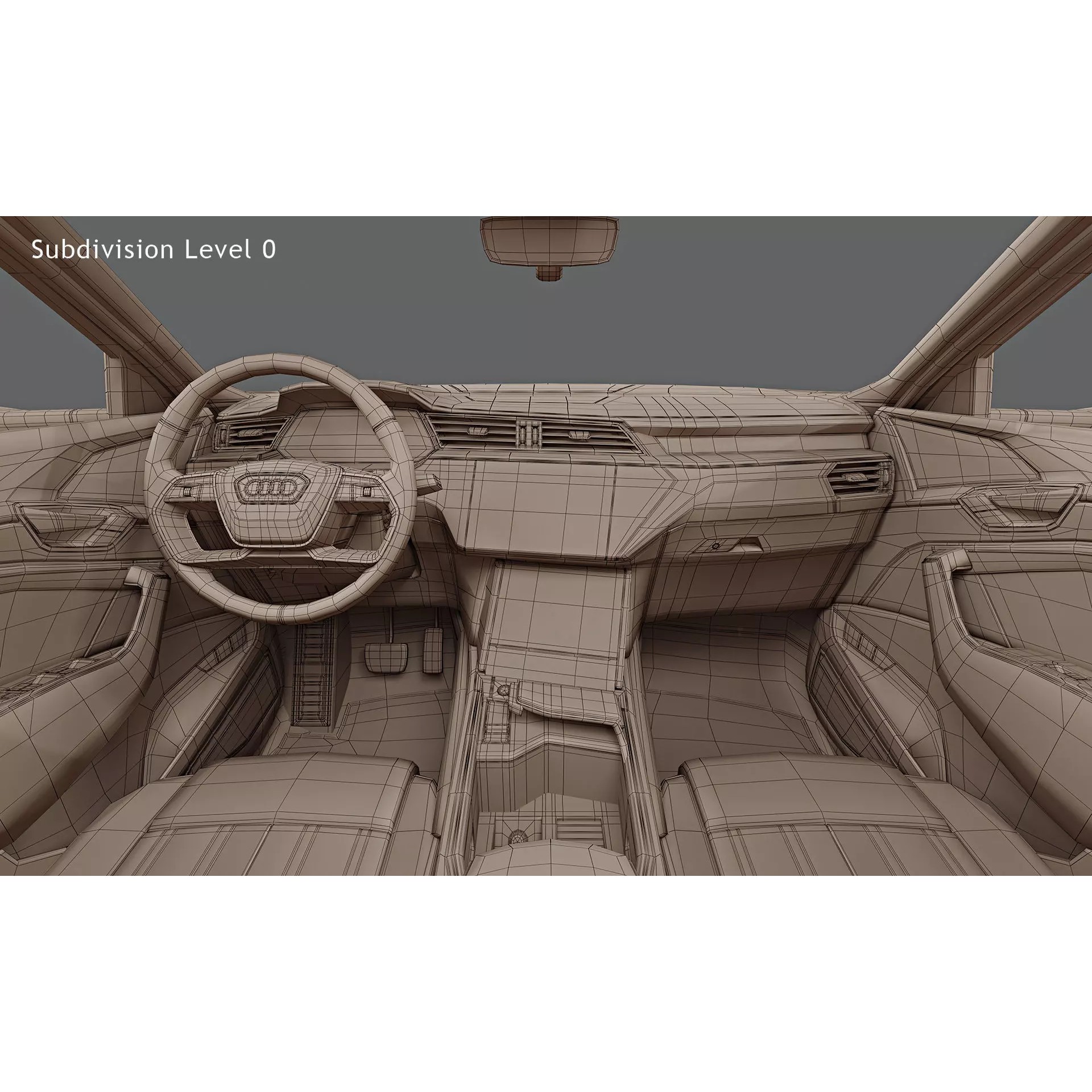 2021 Audi e-tron Sportback - Photorealistic 3D Model - View 19