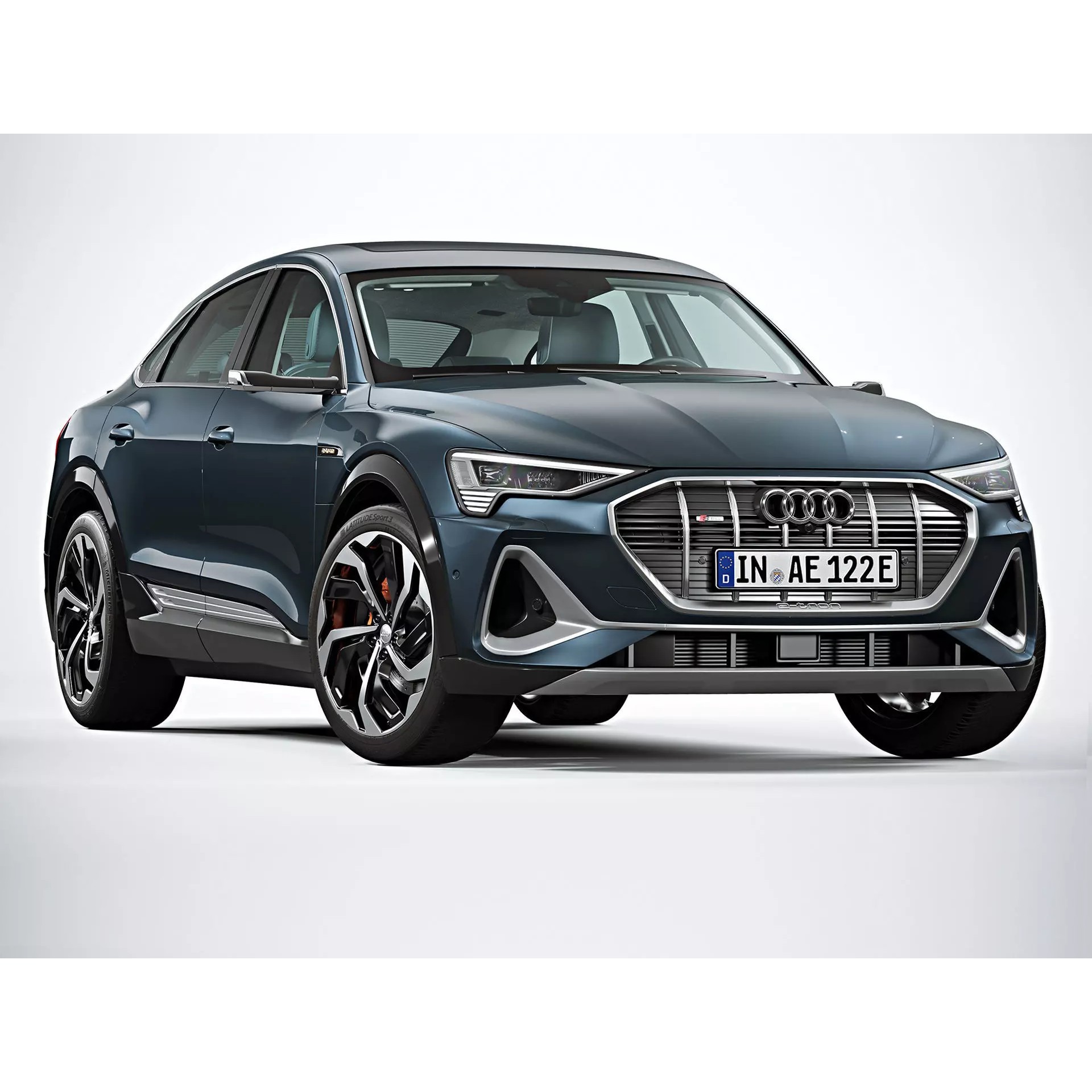 2021 Audi e-tron Sportback - Photorealistic 3D Model - View 2