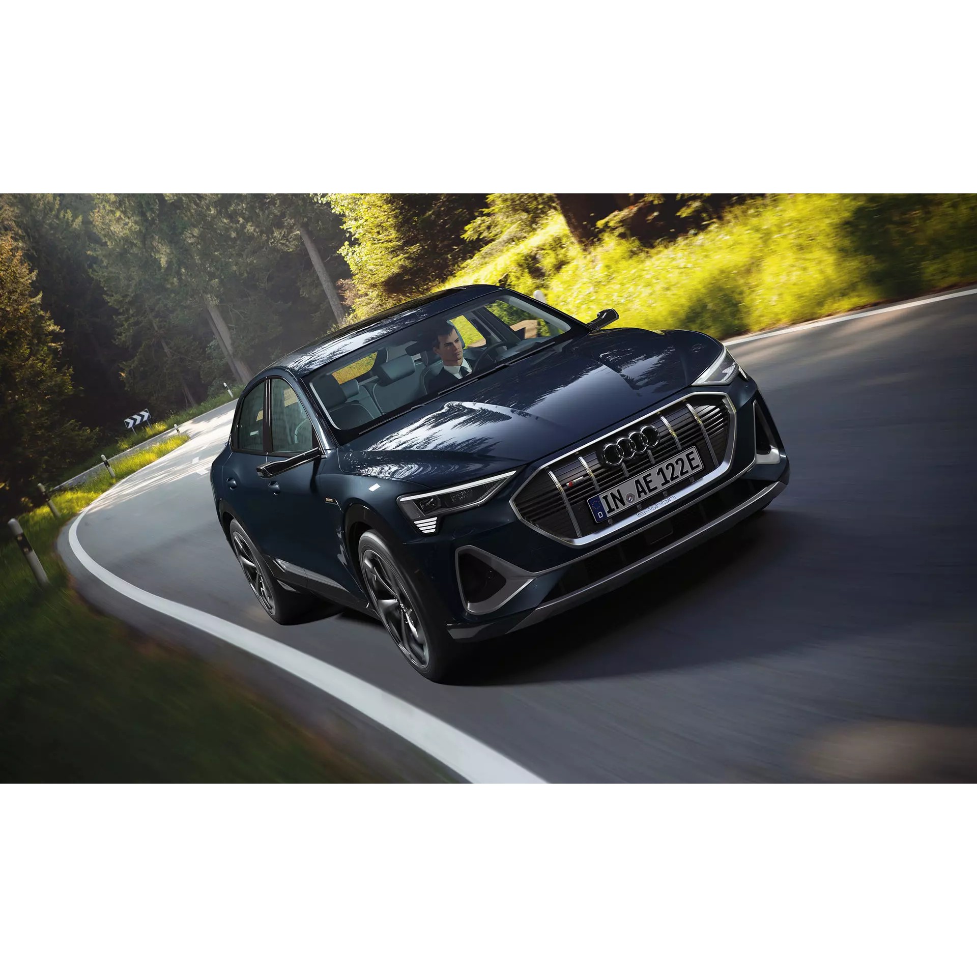 2021 Audi e-tron Sportback - Photorealistic 3D Model - View 21