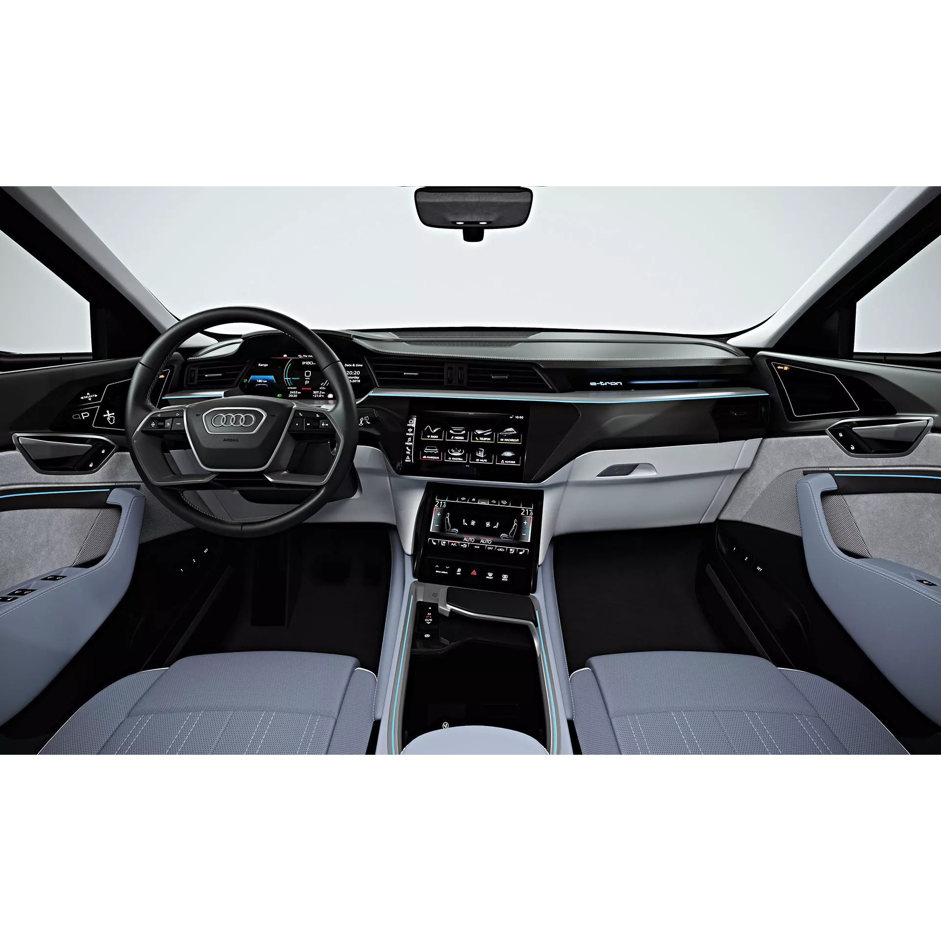 2021 Audi e-tron Sportback - Photorealistic 3D Model - View 4