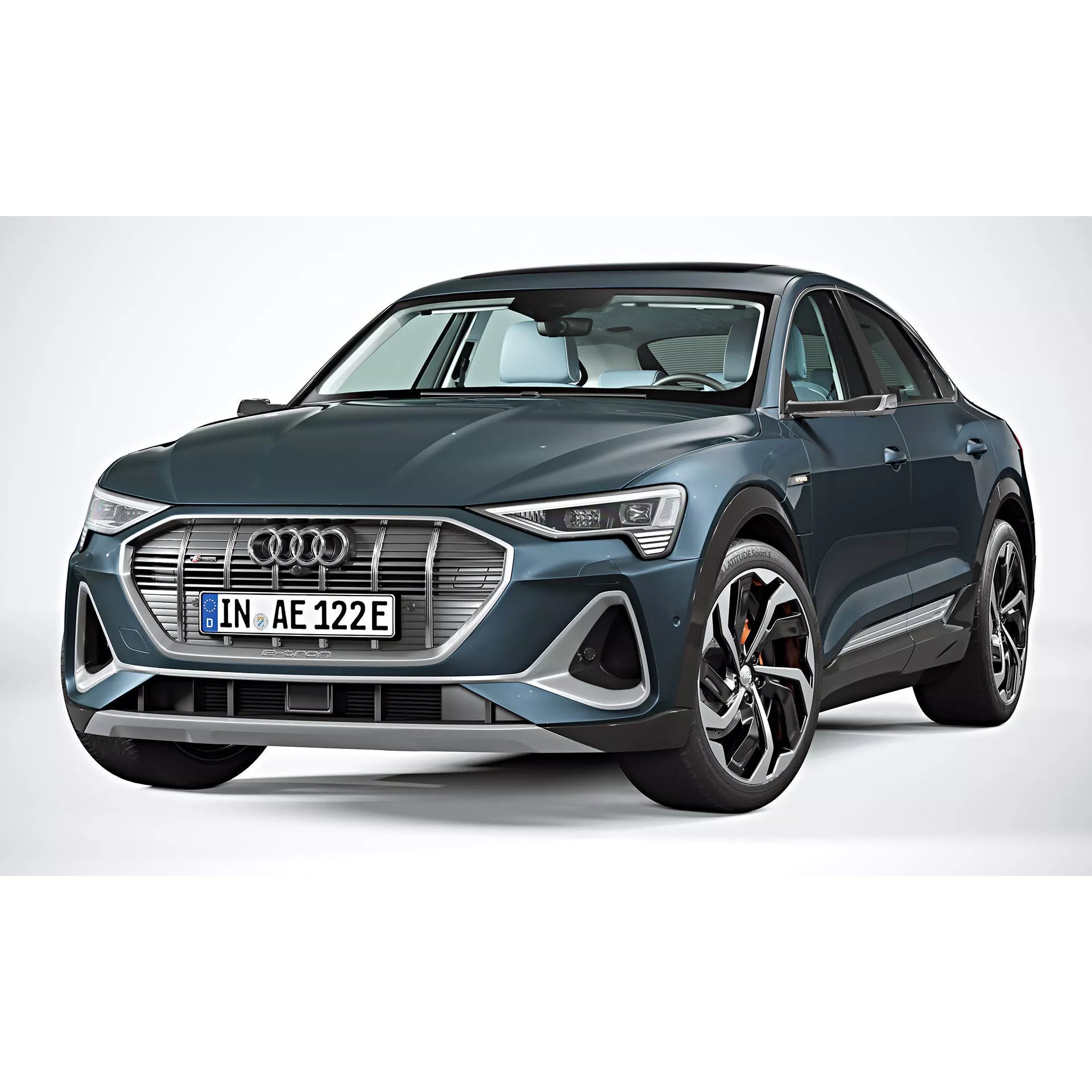 2021 Audi e-tron Sportback - Photorealistic 3D Model - View 5