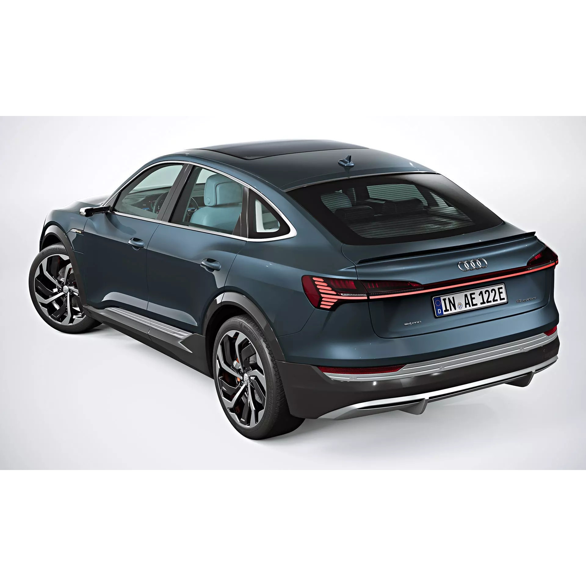 2021 Audi e-tron Sportback - Photorealistic 3D Model - View 6