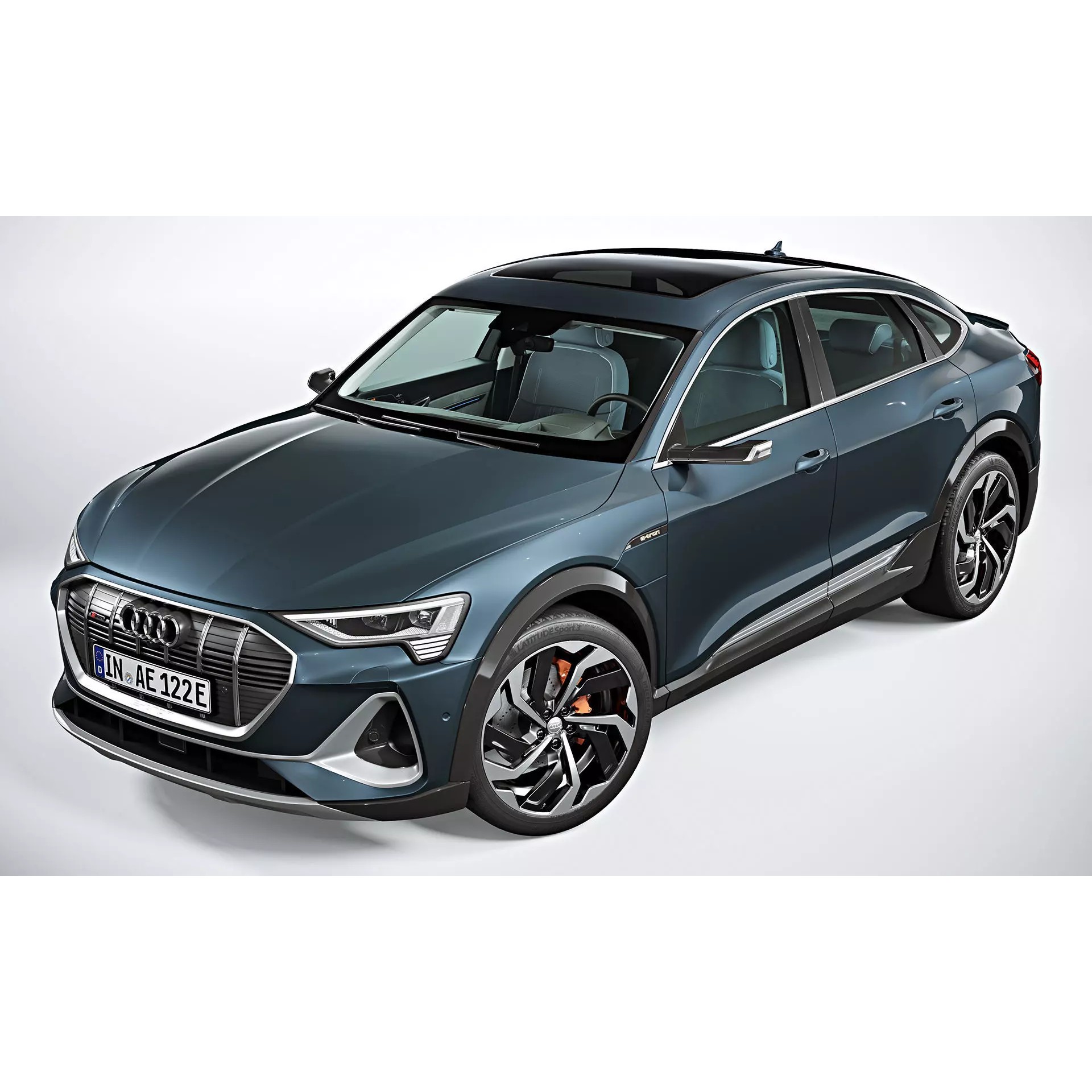 2021 Audi e-tron Sportback - Photorealistic 3D Model - View 7