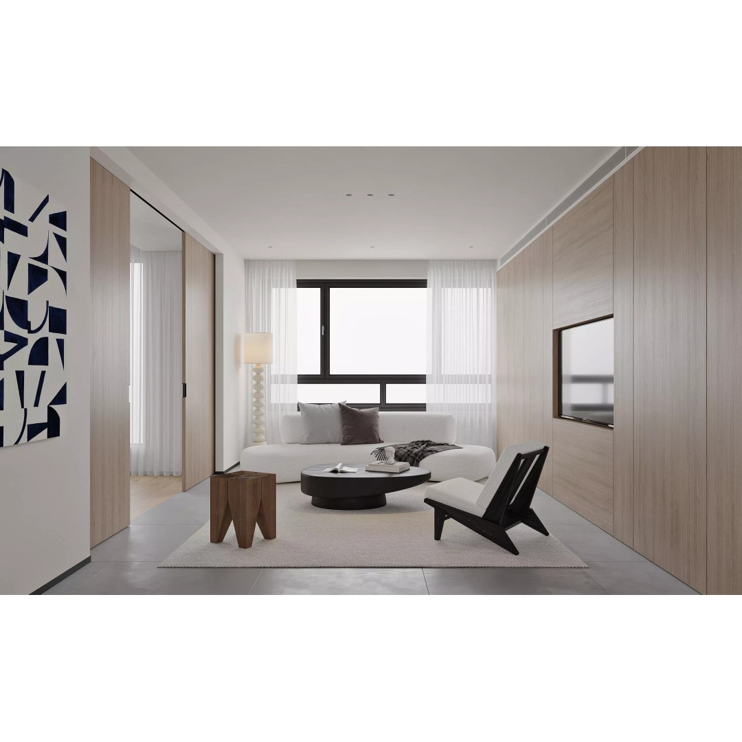 Modern Apartment 3D Model – Stylish Interior Design, FBX & OBJ Formats - View 2