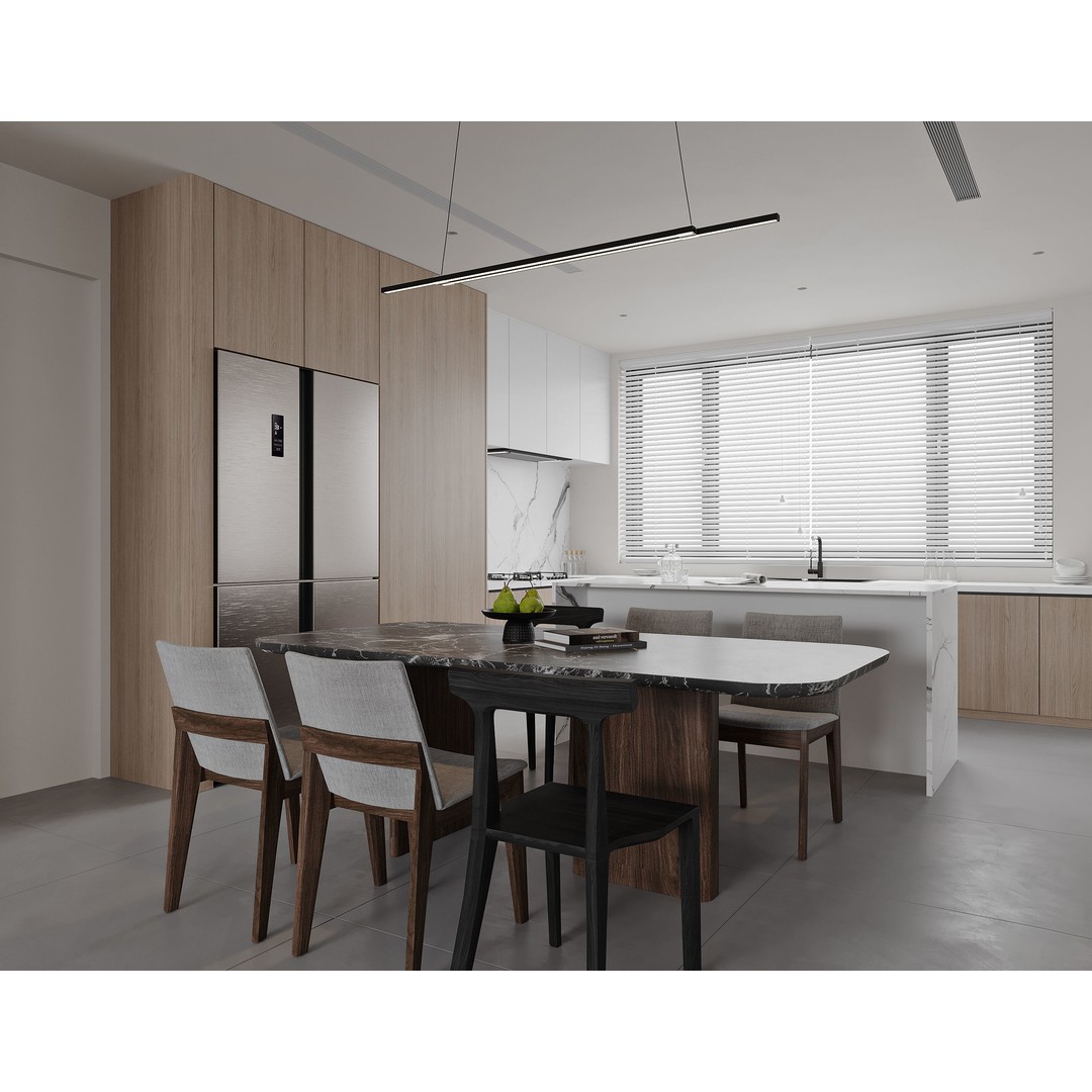 Modern Apartment 3D Model – Stylish Interior Design, FBX & OBJ Formats - View 5