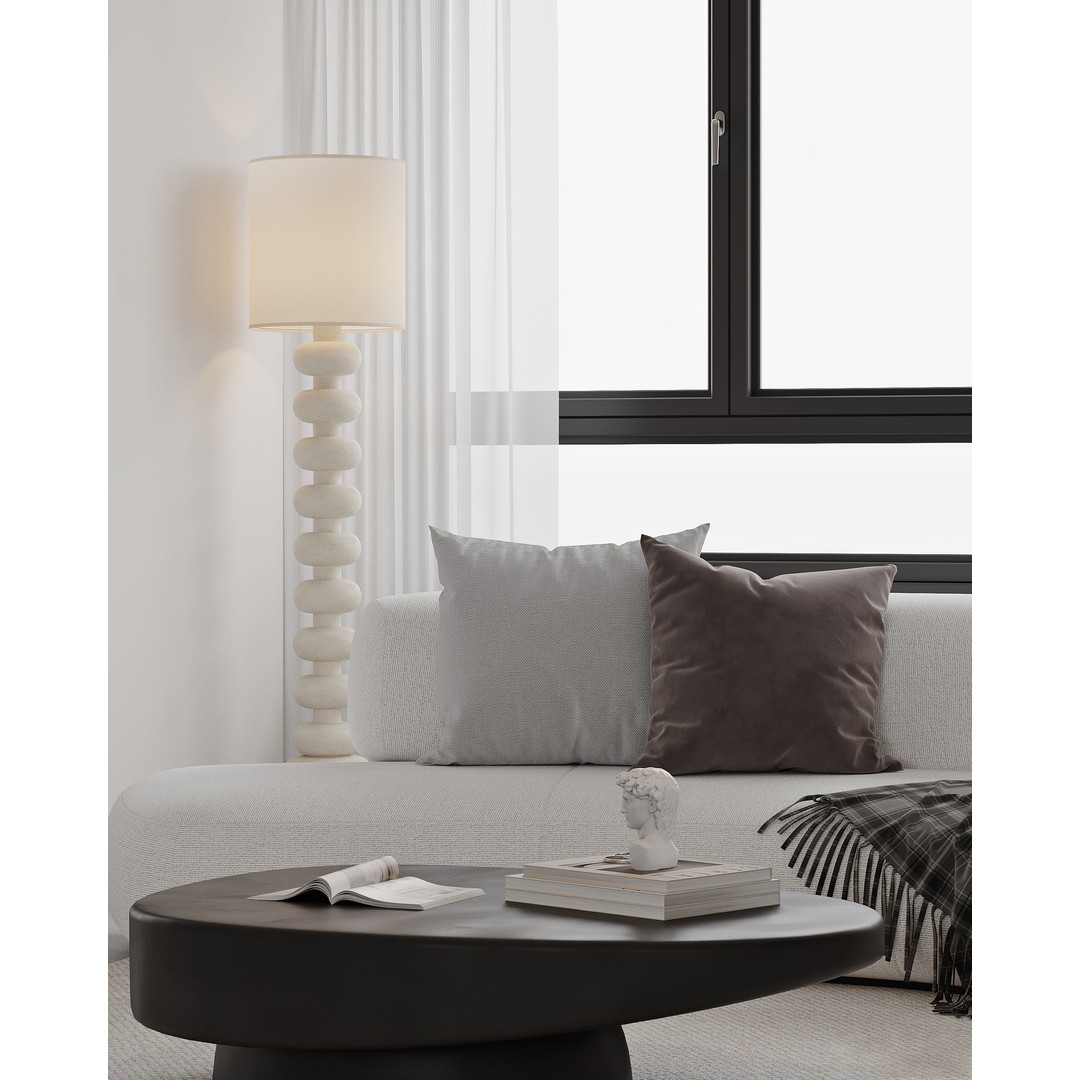 Modern Apartment 3D Model – Stylish Interior Design, FBX & OBJ Formats - View 6