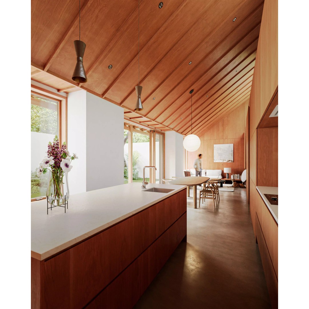 MOKU Modern House 3D Model – Interior Scene with Professional Lighting - View 6
