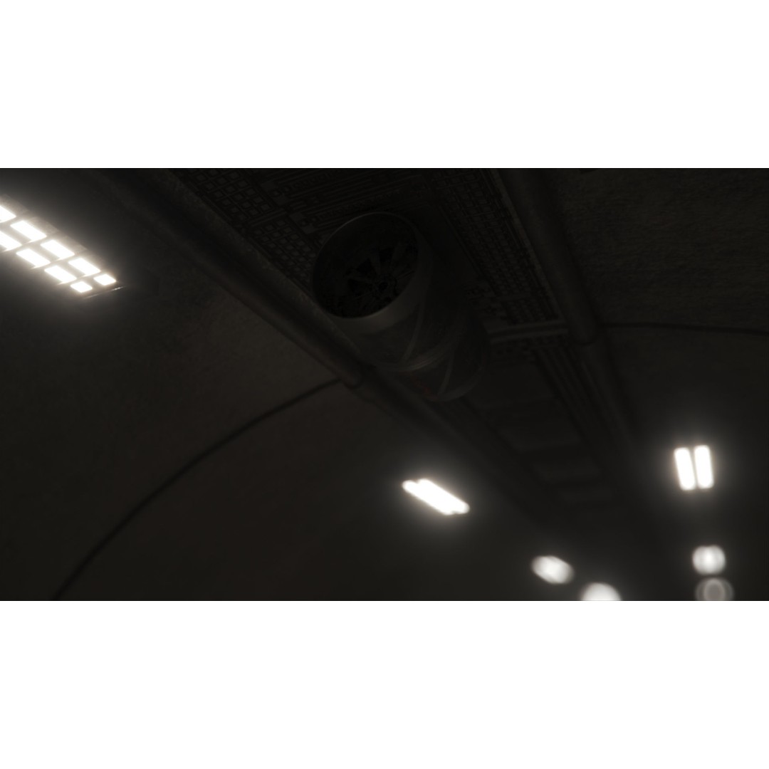 Highway Tunnel 3D Model – Low Poly PBR Asset, FBX & OBJ Formats - View 24