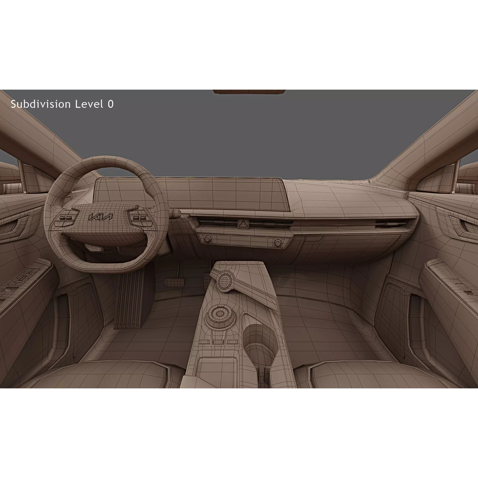 2023 Kia EV6 GT-Line - Game-Ready 3D Model - View 25