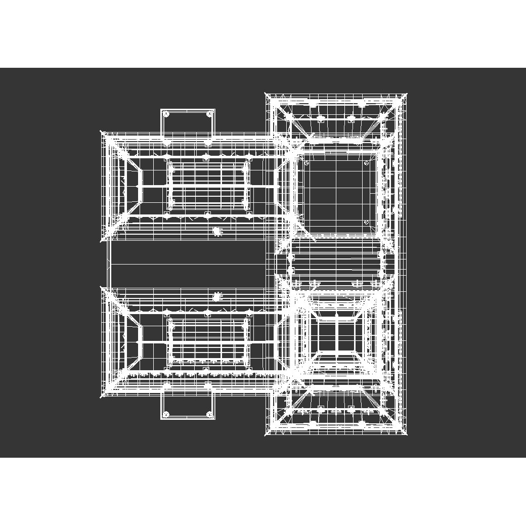 Ancient Wooden House 3D Model – Low Poly Architectural Asset, FBX