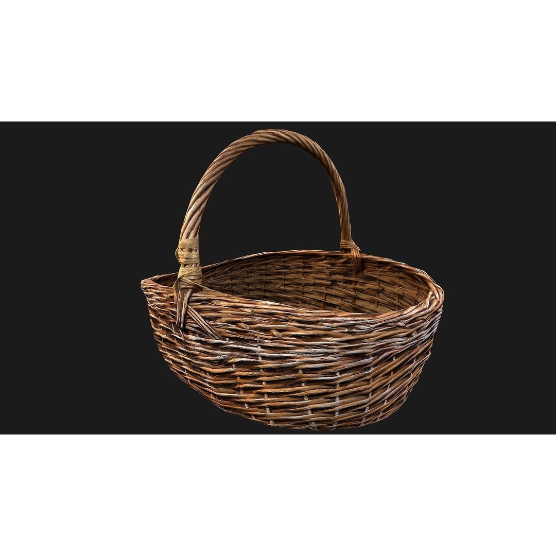 Medieval Market Vegetable Stalls Tent Pack 3D Model – Low Poly Game Ready FBX - View 14