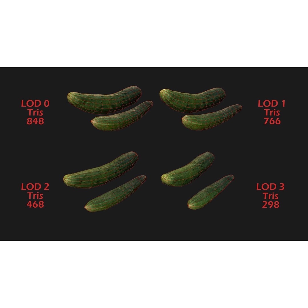 Medieval Market Vegetable Stalls Tent Pack 3D Model – Low Poly Game Ready FBX - View 25