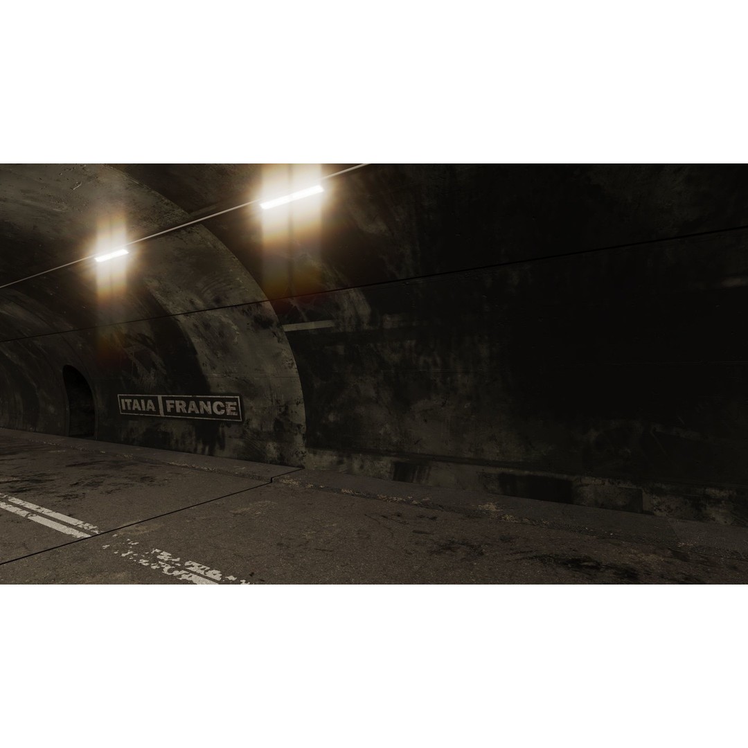 Tunnel 3D Model – Low Poly PBR Asset, FBX Format - View 4