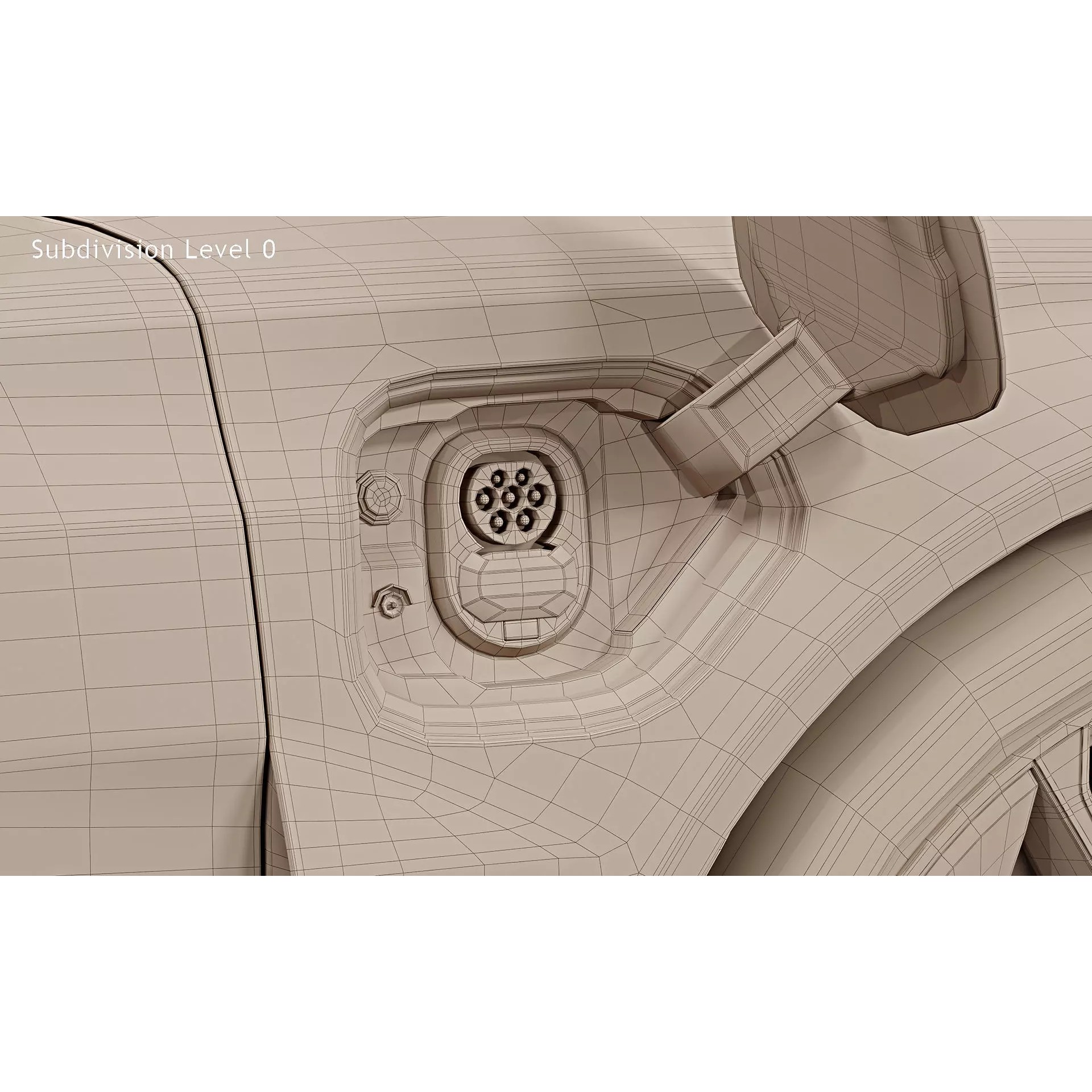 2022 Audi RS e-tron GT - Game-Ready 3D Model - View 27