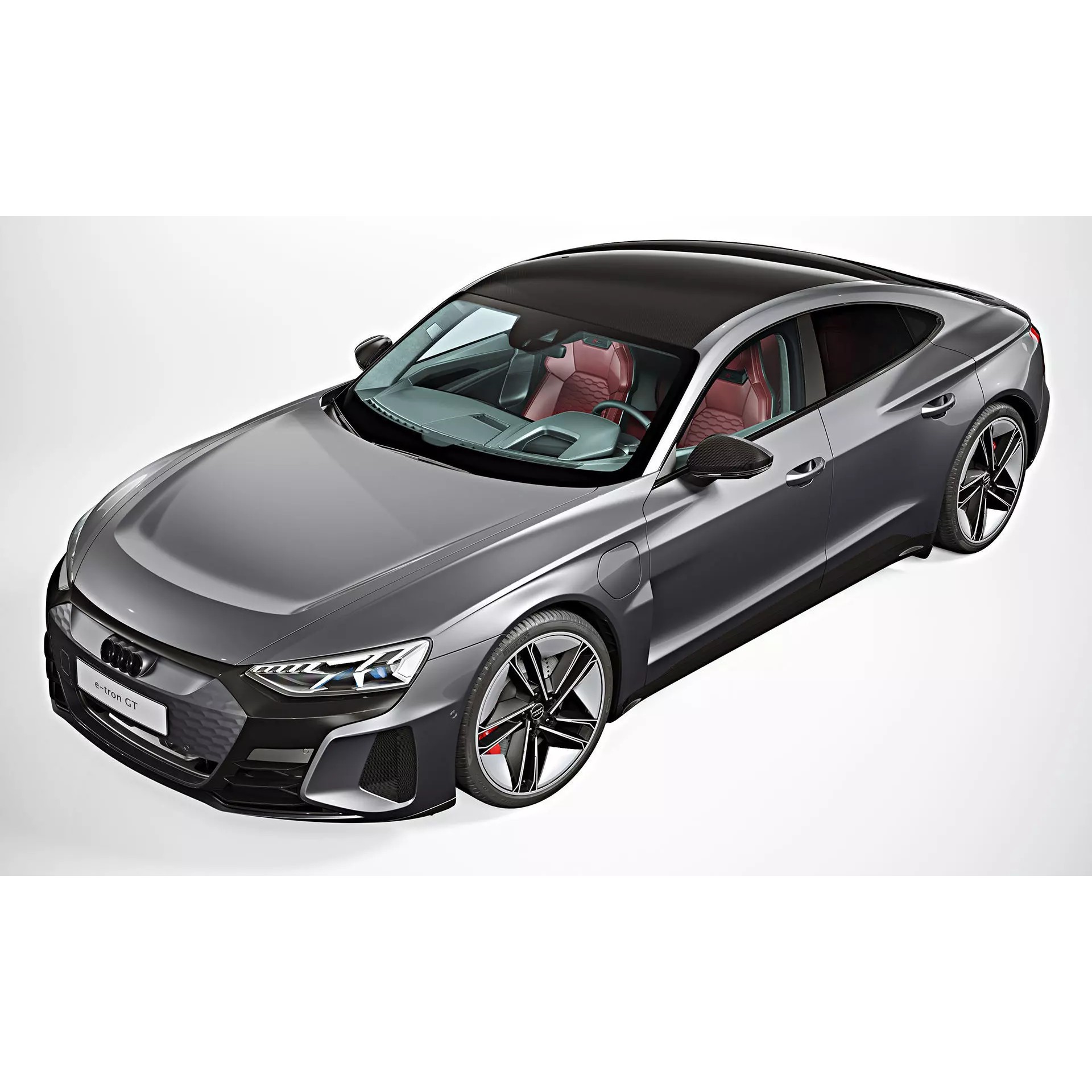 2022 Audi RS e-tron GT - Game-Ready 3D Model - View 8