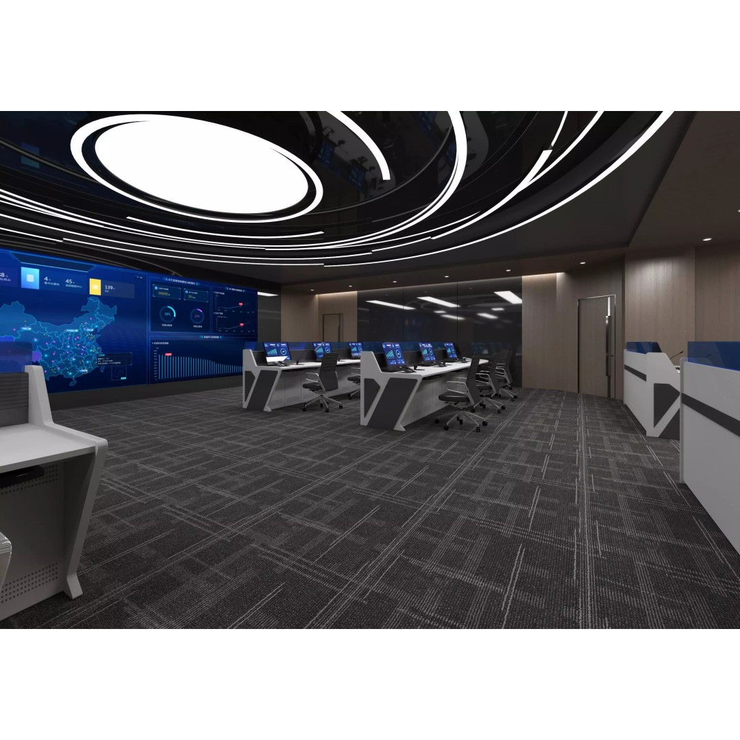 Control Room 3D Model – Low Poly Architectural Asset, FBX & OBJ - View 11