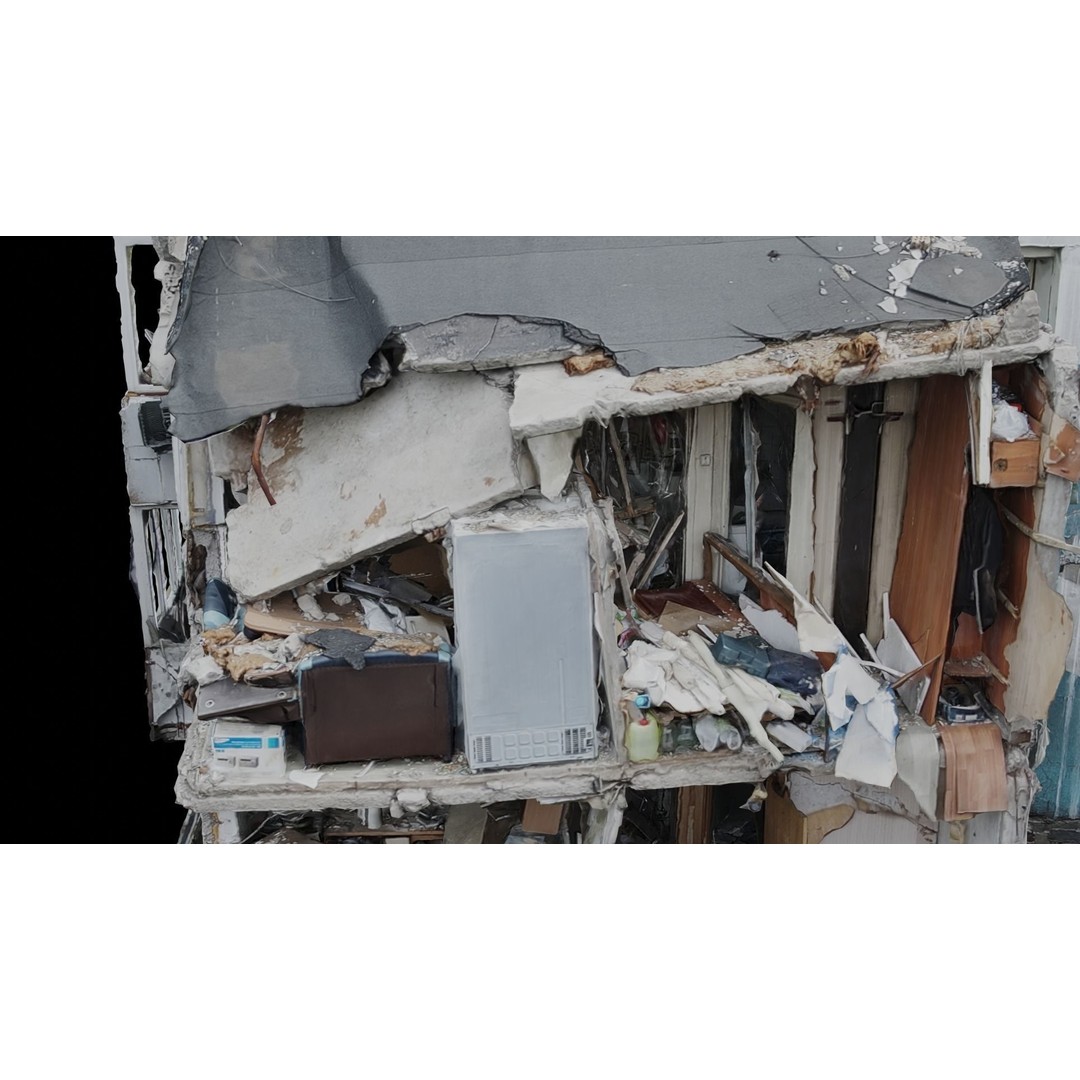 Ukrainian Buildings 3D Model – High-Quality Scans, FBX & Blender - View 11