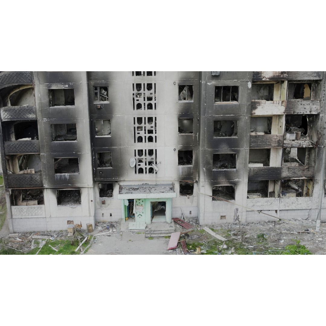 Ukrainian Buildings 3D Model – High-Quality Scans, FBX & Blender - View 16
