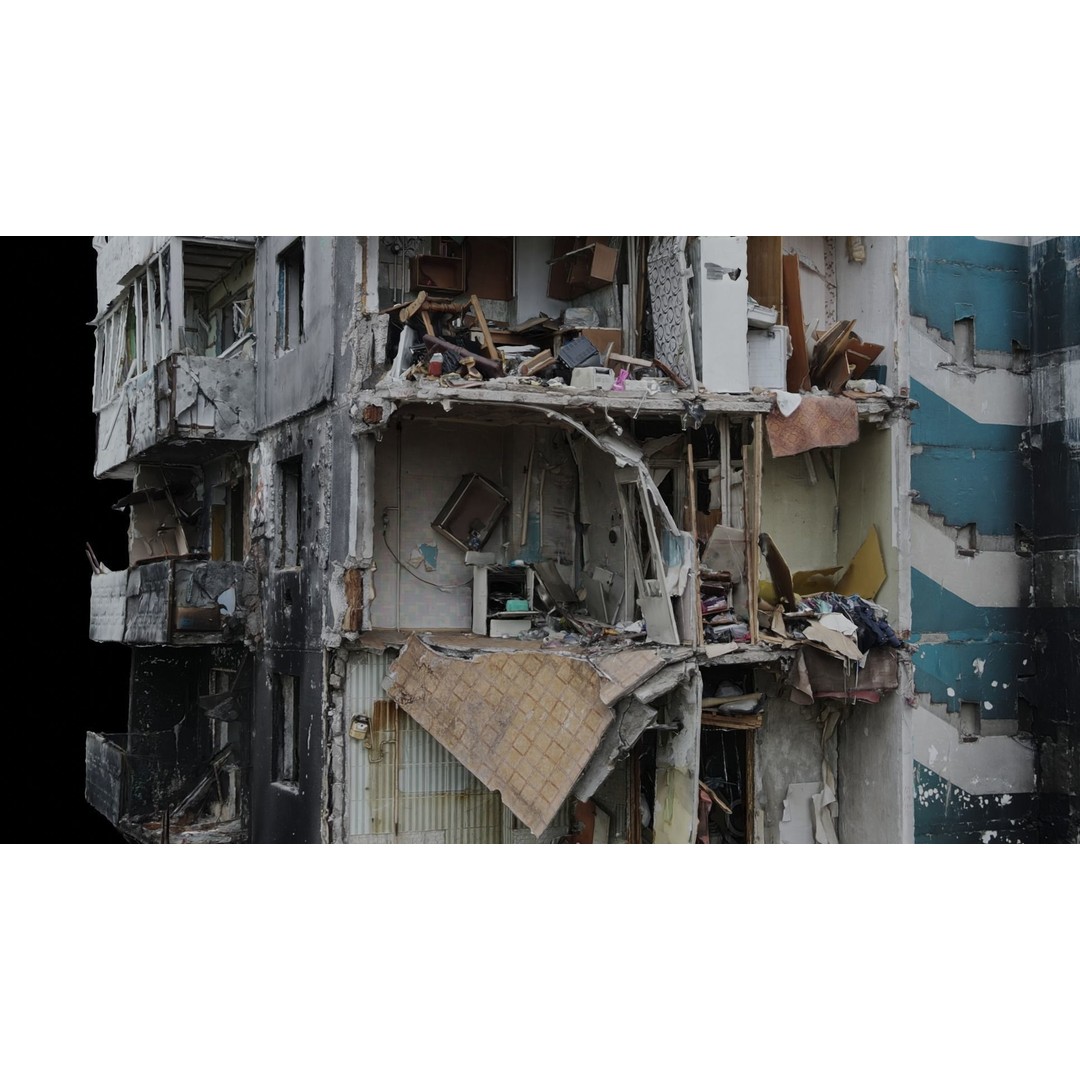 Ukrainian Buildings 3D Model – High-Quality Scans, FBX & Blender - View 6