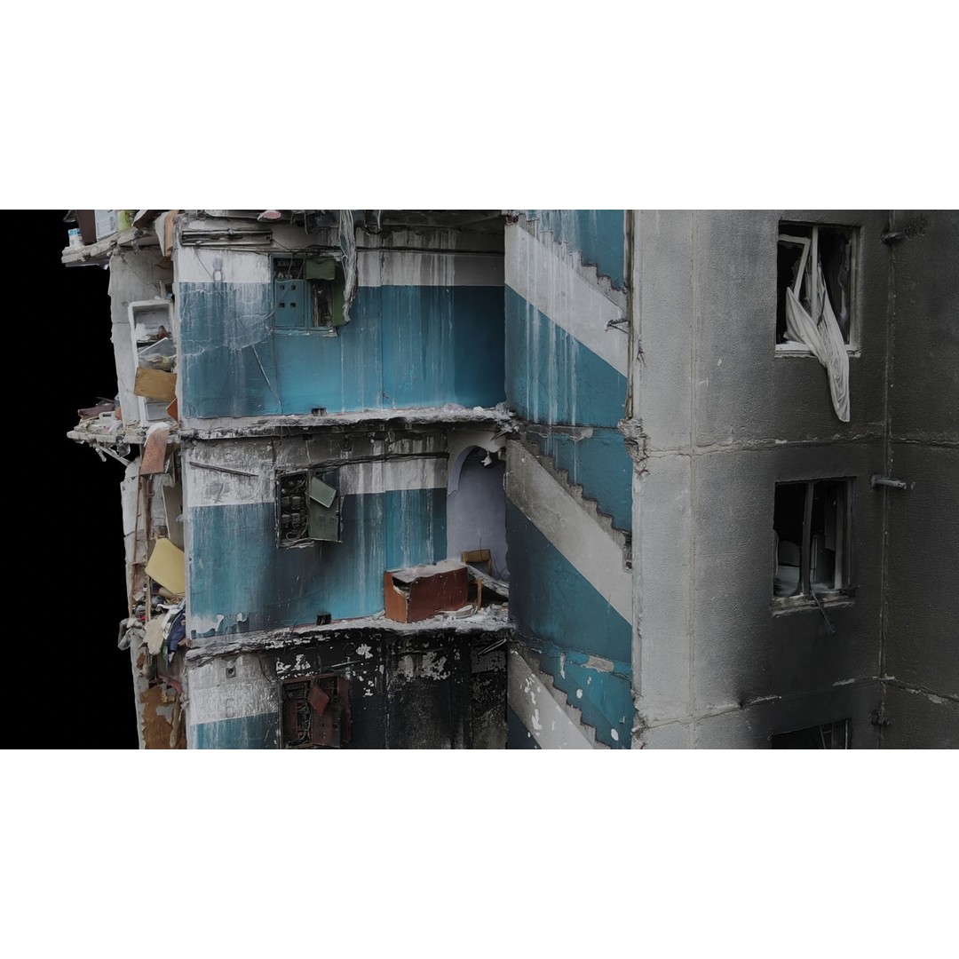 Ukrainian Buildings 3D Model – High-Quality Scans, FBX & Blender - View 9
