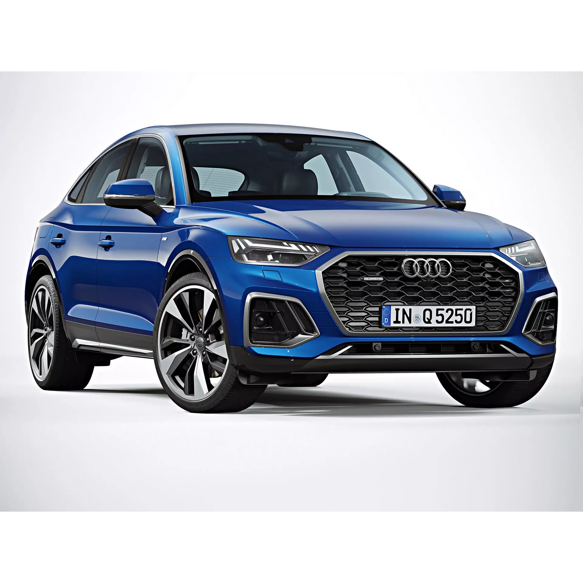 2021 Audi Q5 Sportback - Photorealistic 3D Model - View 2