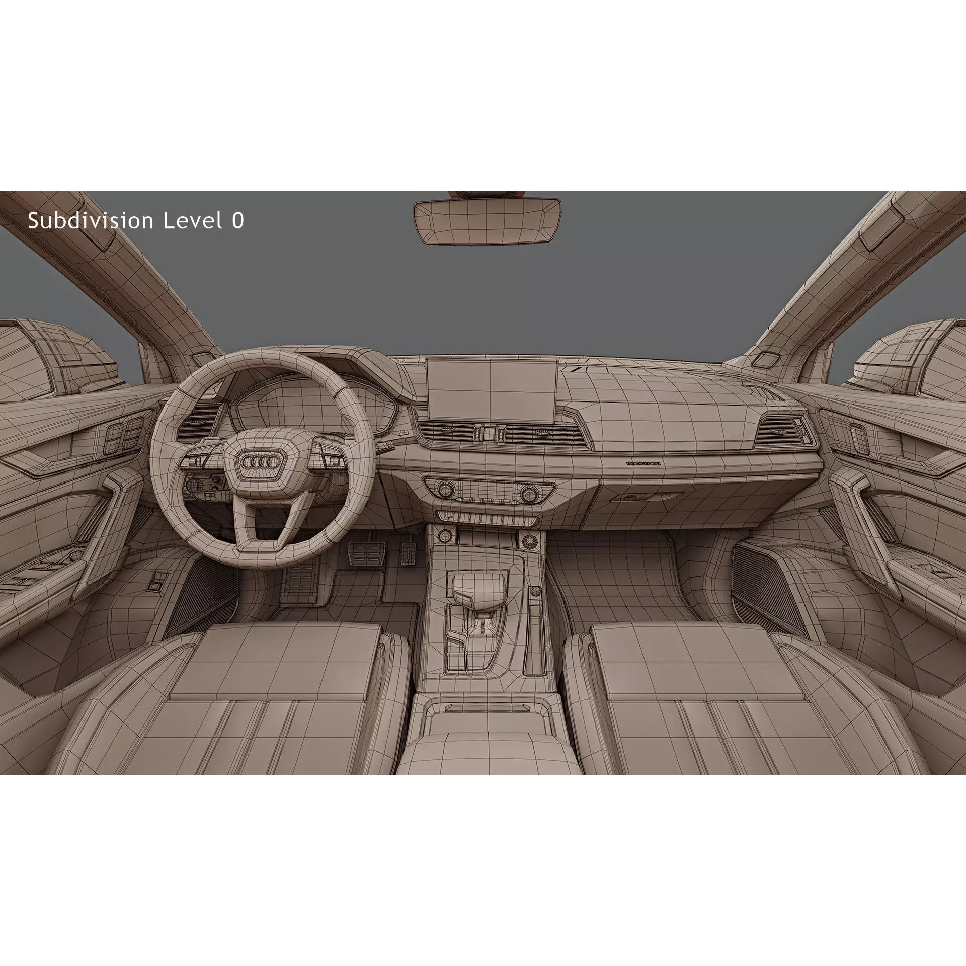 2021 Audi Q5 Sportback - Photorealistic 3D Model - View 22