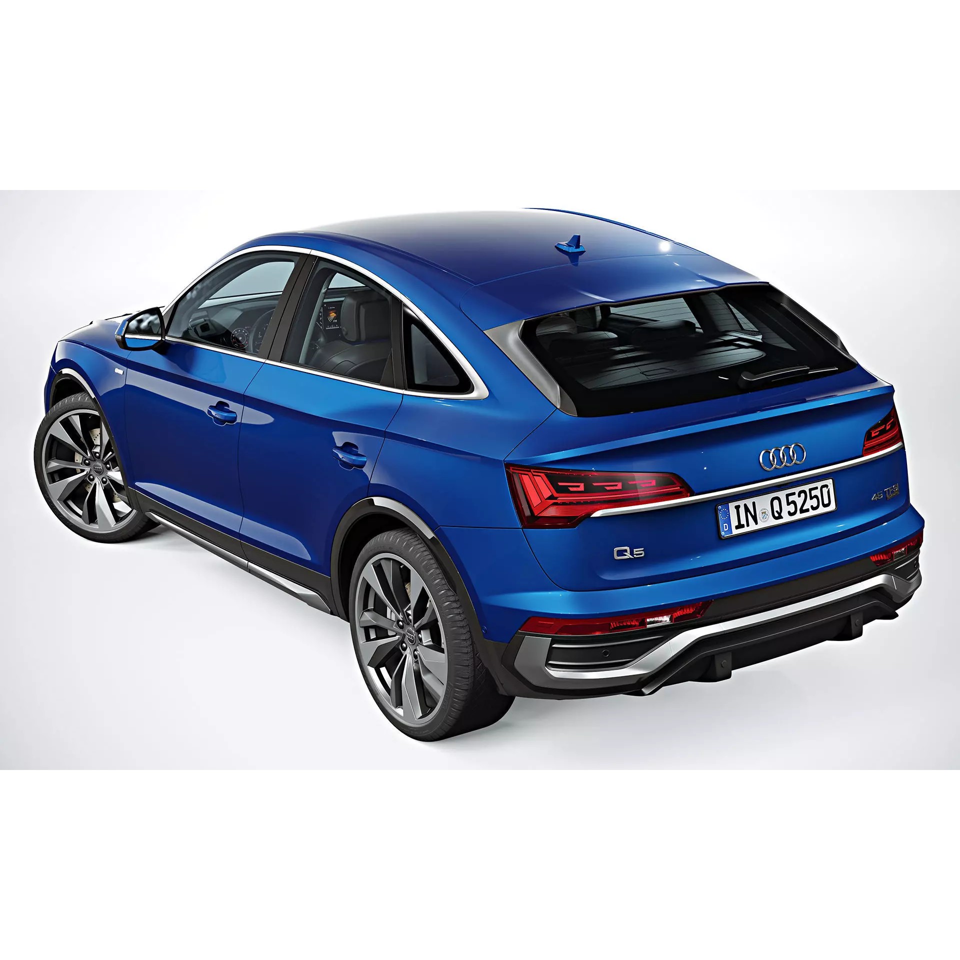 2021 Audi Q5 Sportback - Photorealistic 3D Model - View 7