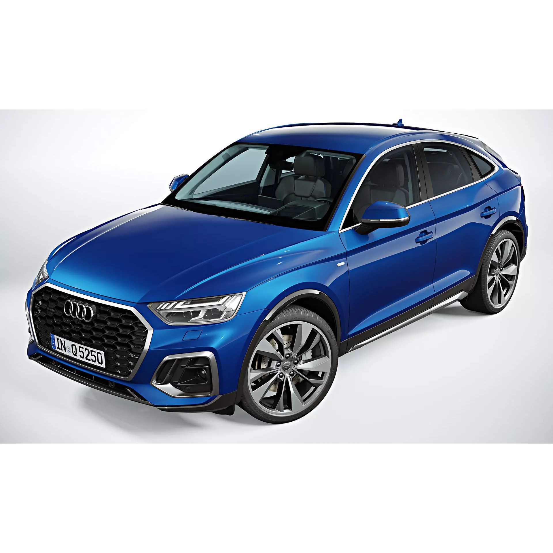 2021 Audi Q5 Sportback - Photorealistic 3D Model - View 8