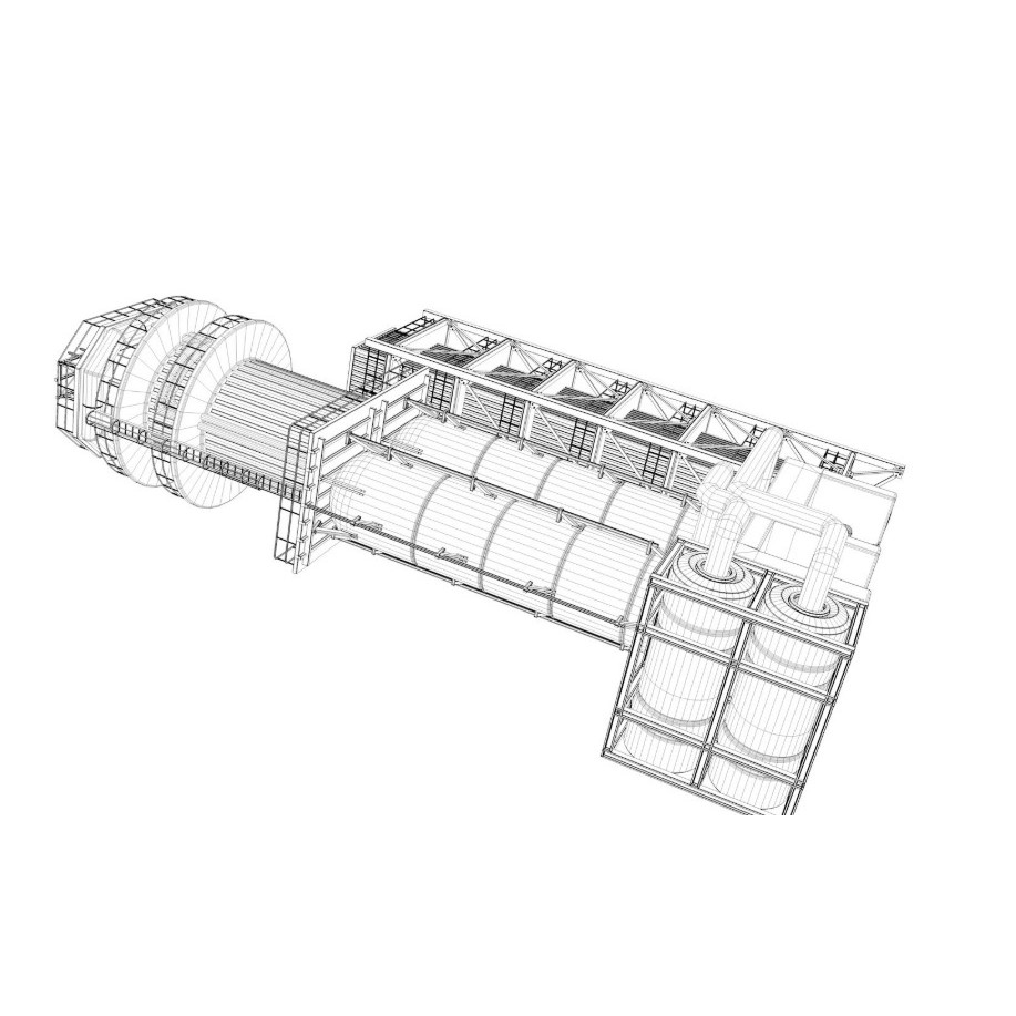 Refinery Modules 3D Model – Realistic Industrial Assets, FBX, OBJ