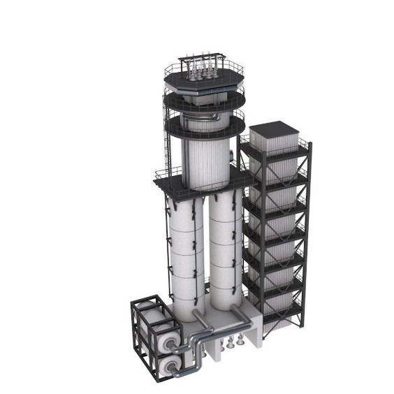 Refinery Modules 3D Model – Realistic Industrial Assets, FBX, OBJ - View 17