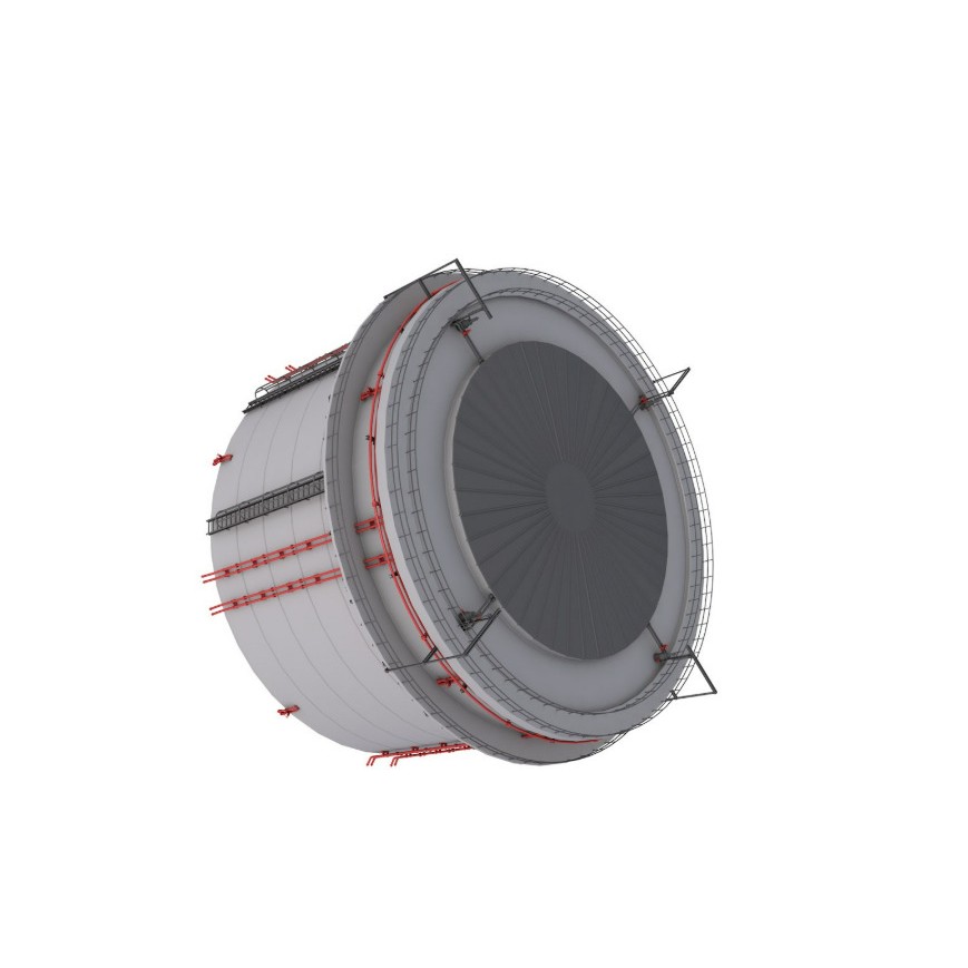 Refinery Modules 3D Model – Realistic Industrial Assets, FBX, OBJ - View 18