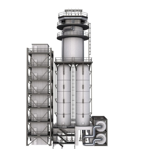 Refinery Modules 3D Model – Realistic Industrial Assets, FBX, OBJ - View 24