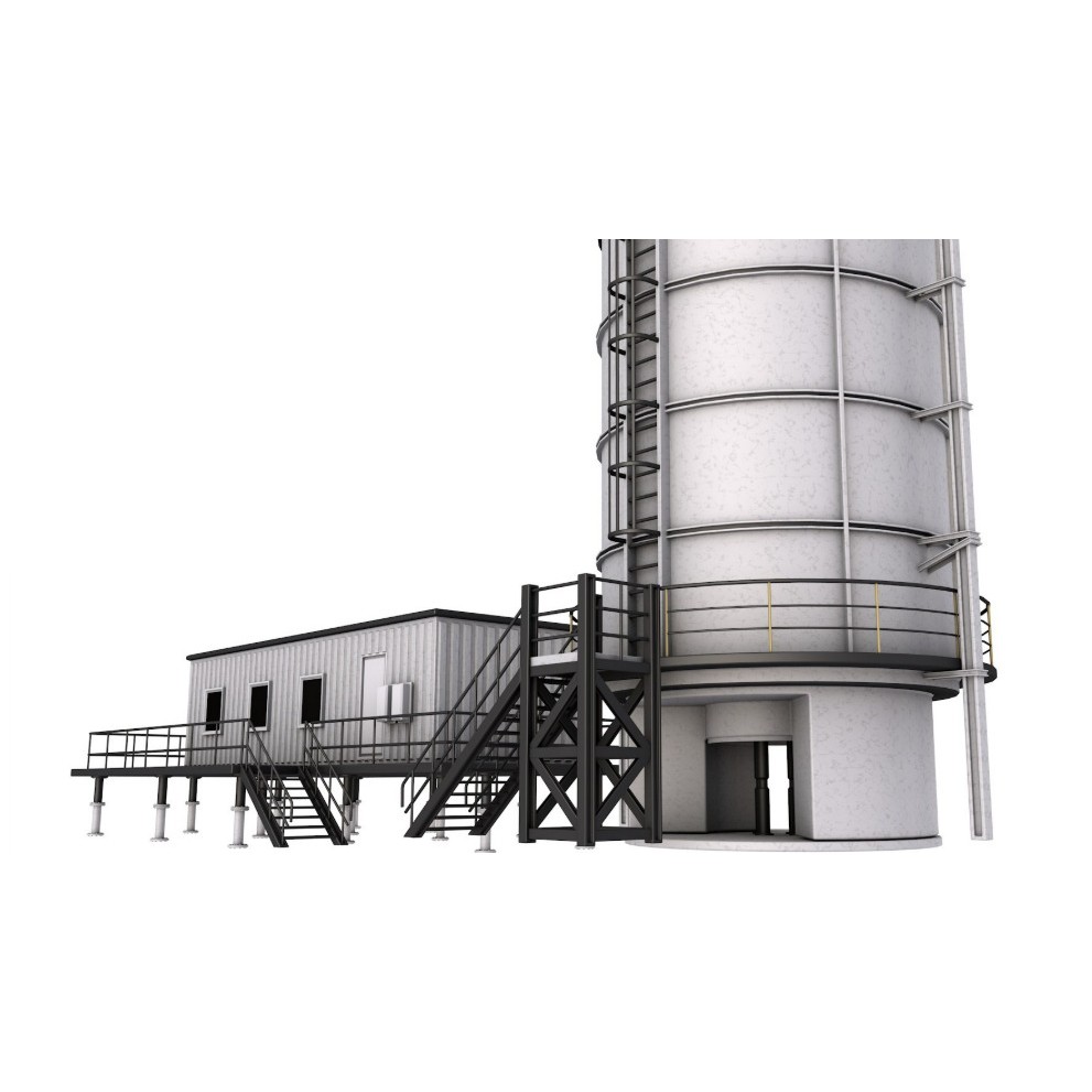 Refinery Modules 3D Model – Realistic Industrial Assets, FBX, OBJ - View 7
