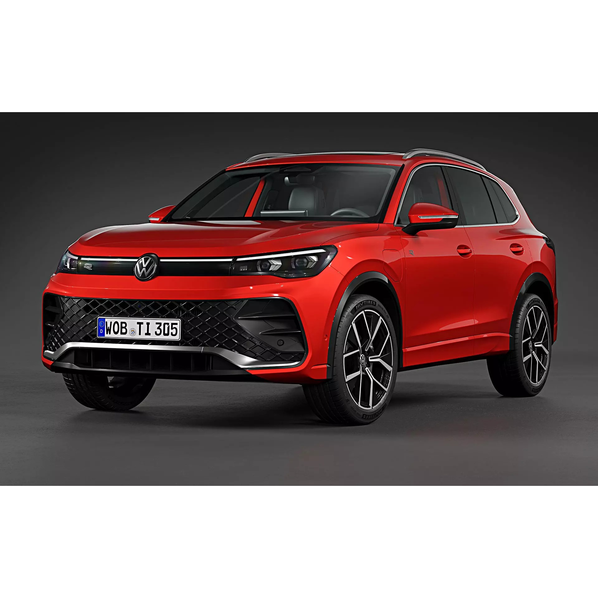 2024 Volkswagen Tiguan Hybrid - High-Quality 3D Model - View 6