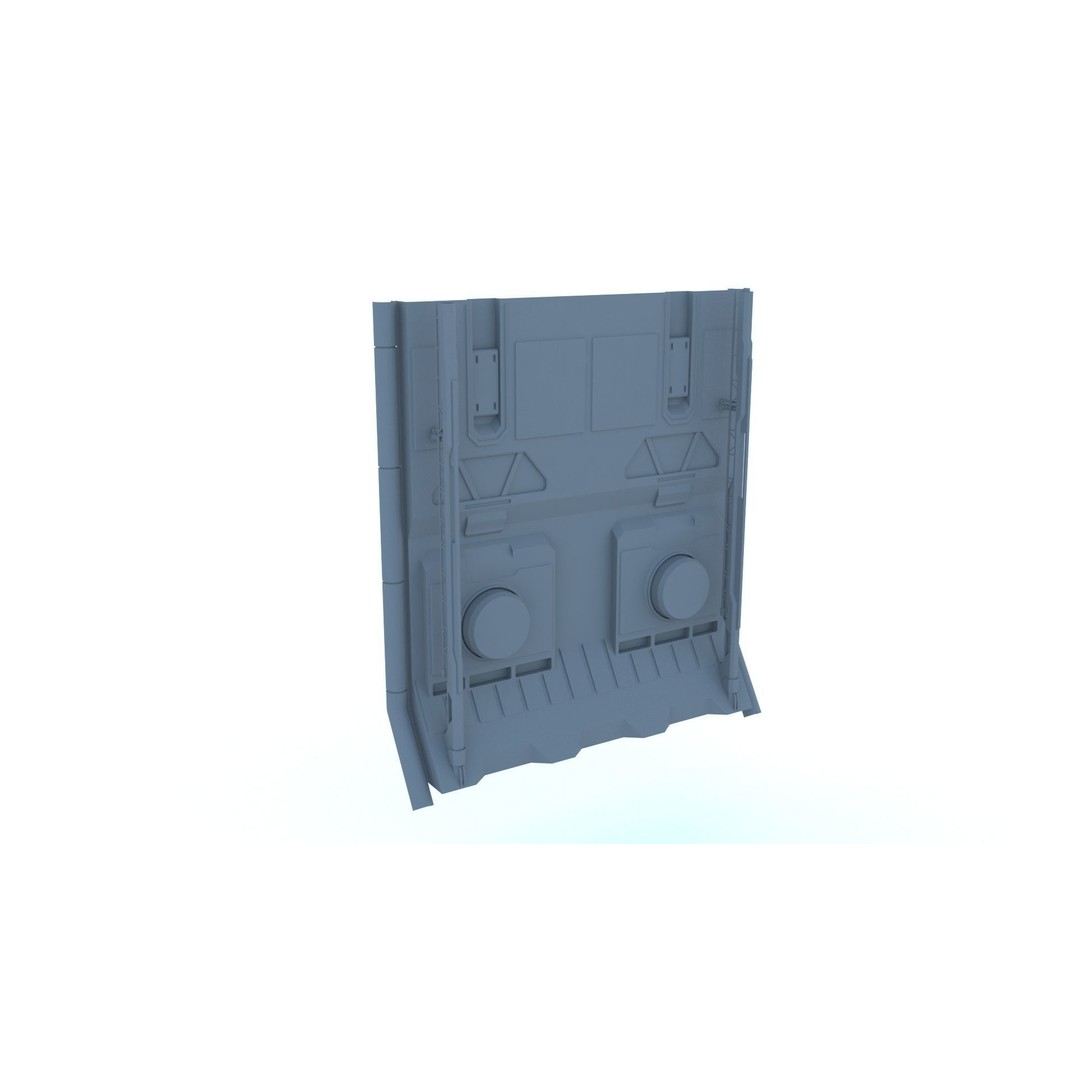 Sci-Fi Structures 3D Model – Kitbash Collection, FBX & OBJ Formats - View 13