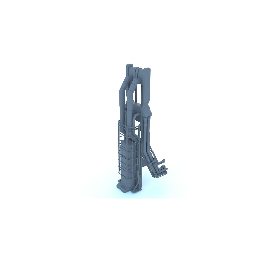 Sci-Fi Structures 3D Model – Kitbash Collection, FBX & OBJ Formats - View 17