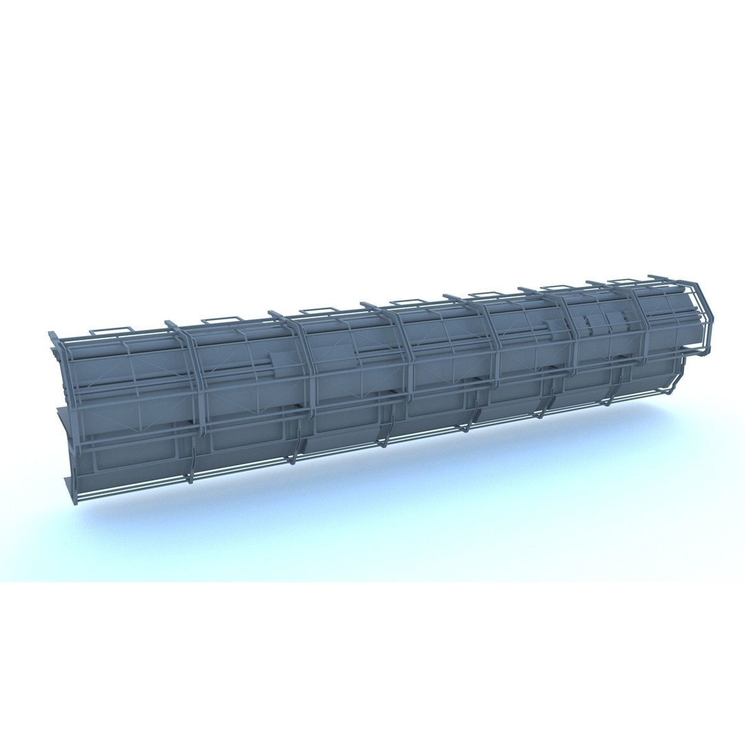 Sci-Fi Structures 3D Model – Kitbash Collection, FBX & OBJ Formats - View 19
