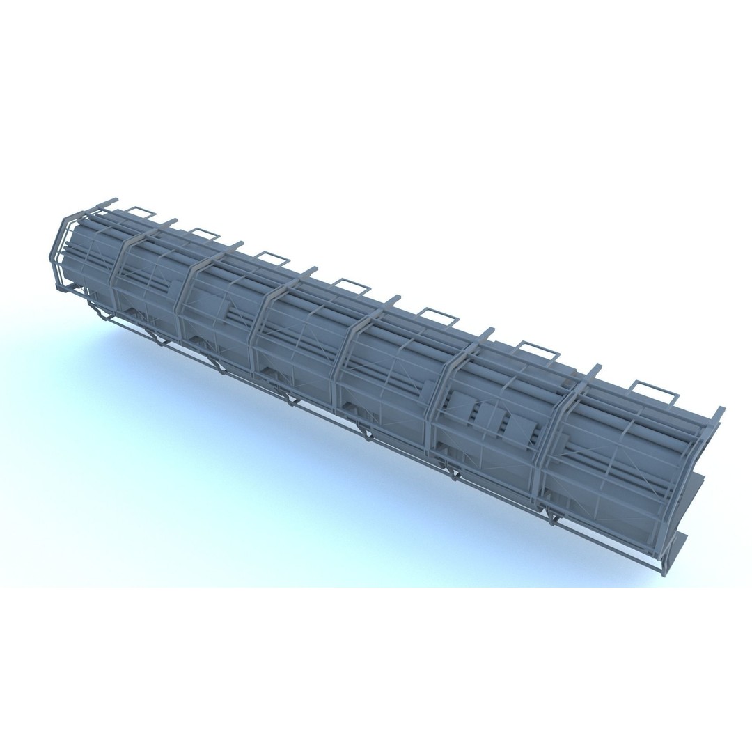 Sci-Fi Structures 3D Model – Kitbash Collection, FBX & OBJ Formats - View 20