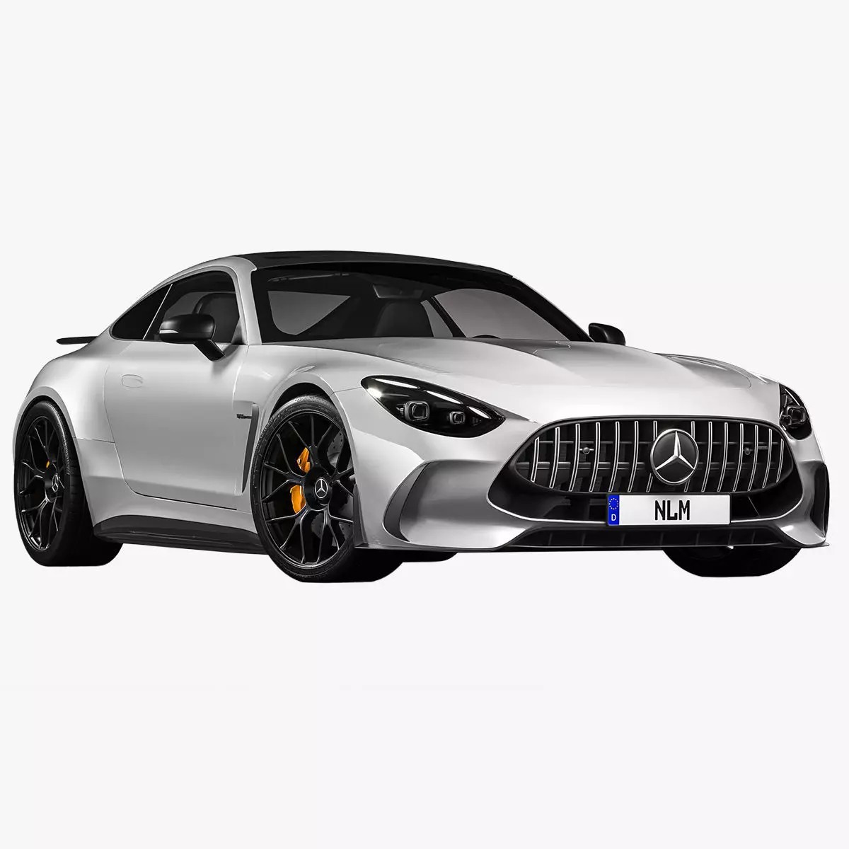 Mercedes-Benz AMG GT 63 Coupe 2024 - Game-Ready 3D Model - View 2