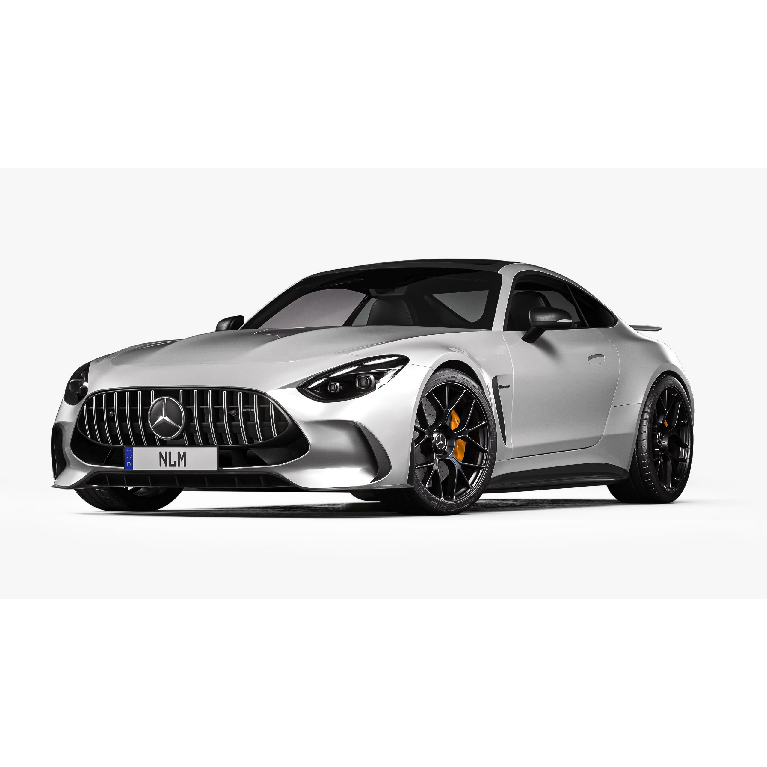 Mercedes-Benz AMG GT 63 Coupe 2024 - Game-Ready 3D Model - View 5