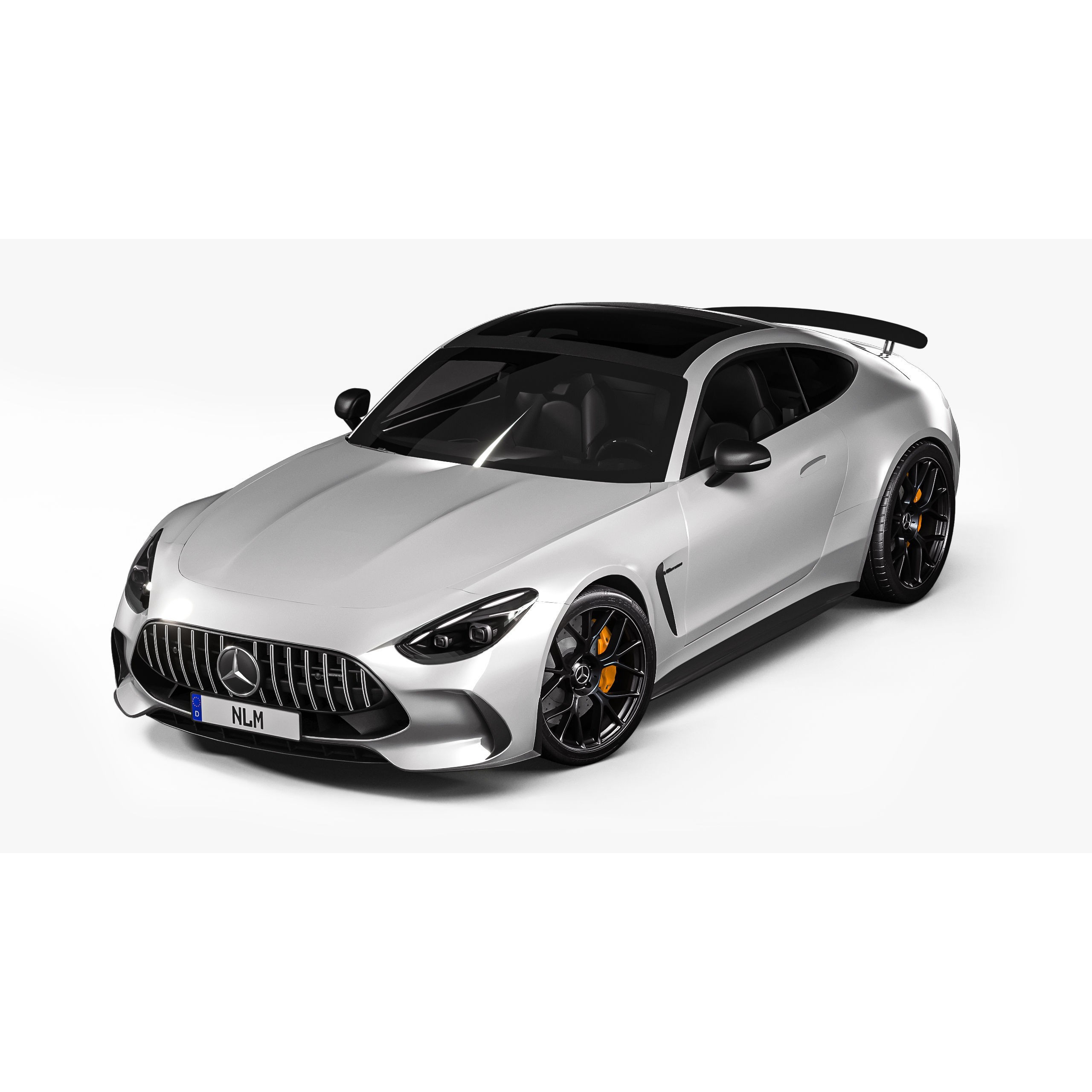 Mercedes-Benz AMG GT 63 Coupe 2024 - Game-Ready 3D Model - View 6
