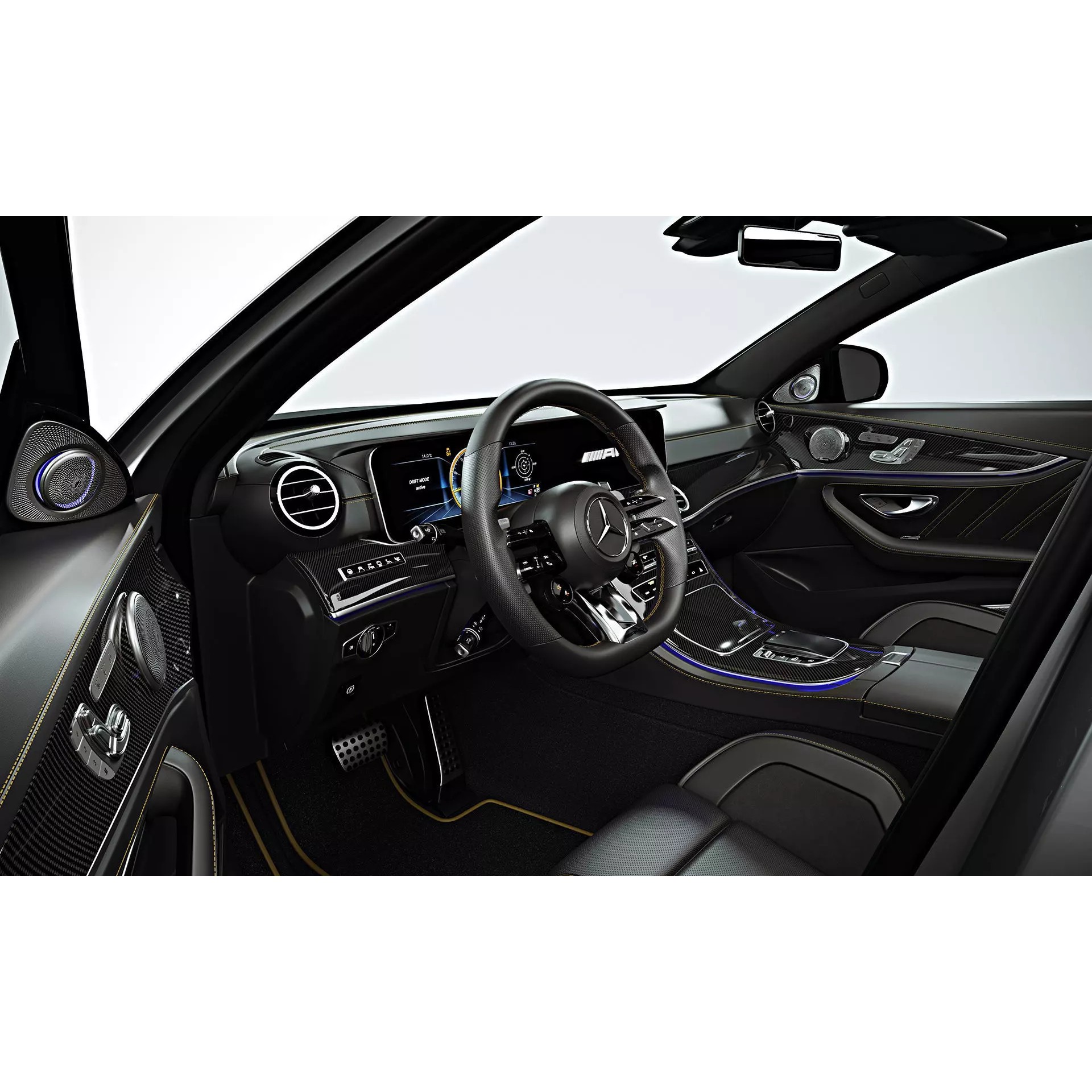 2021 Mercedes-Benz E63 AMG - High-Quality 3D Model - View 11