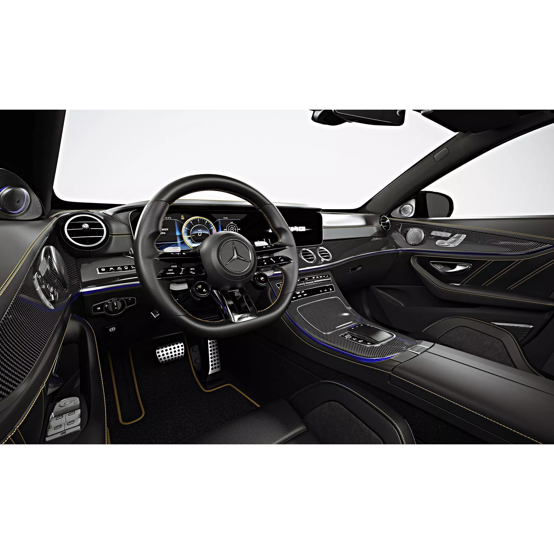 2021 Mercedes-Benz E63 AMG - High-Quality 3D Model - View 12