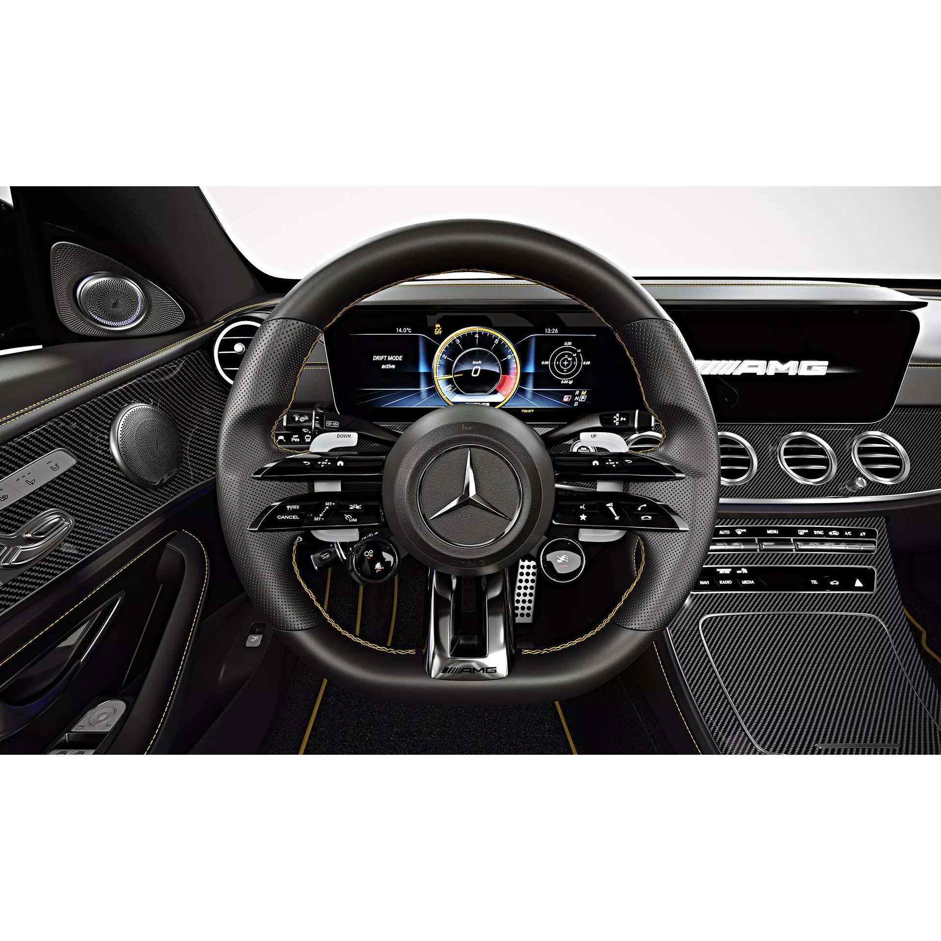 2021 Mercedes-Benz E63 AMG - High-Quality 3D Model - View 14