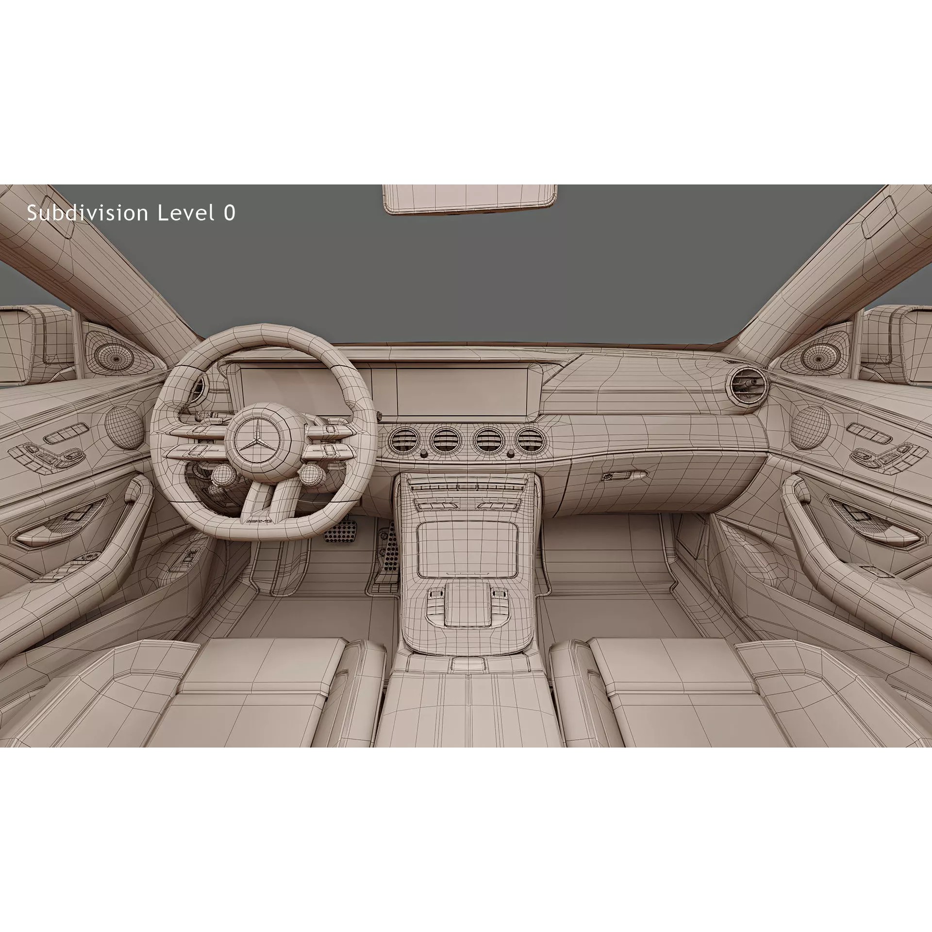 2021 Mercedes-Benz E63 AMG - High-Quality 3D Model - View 19