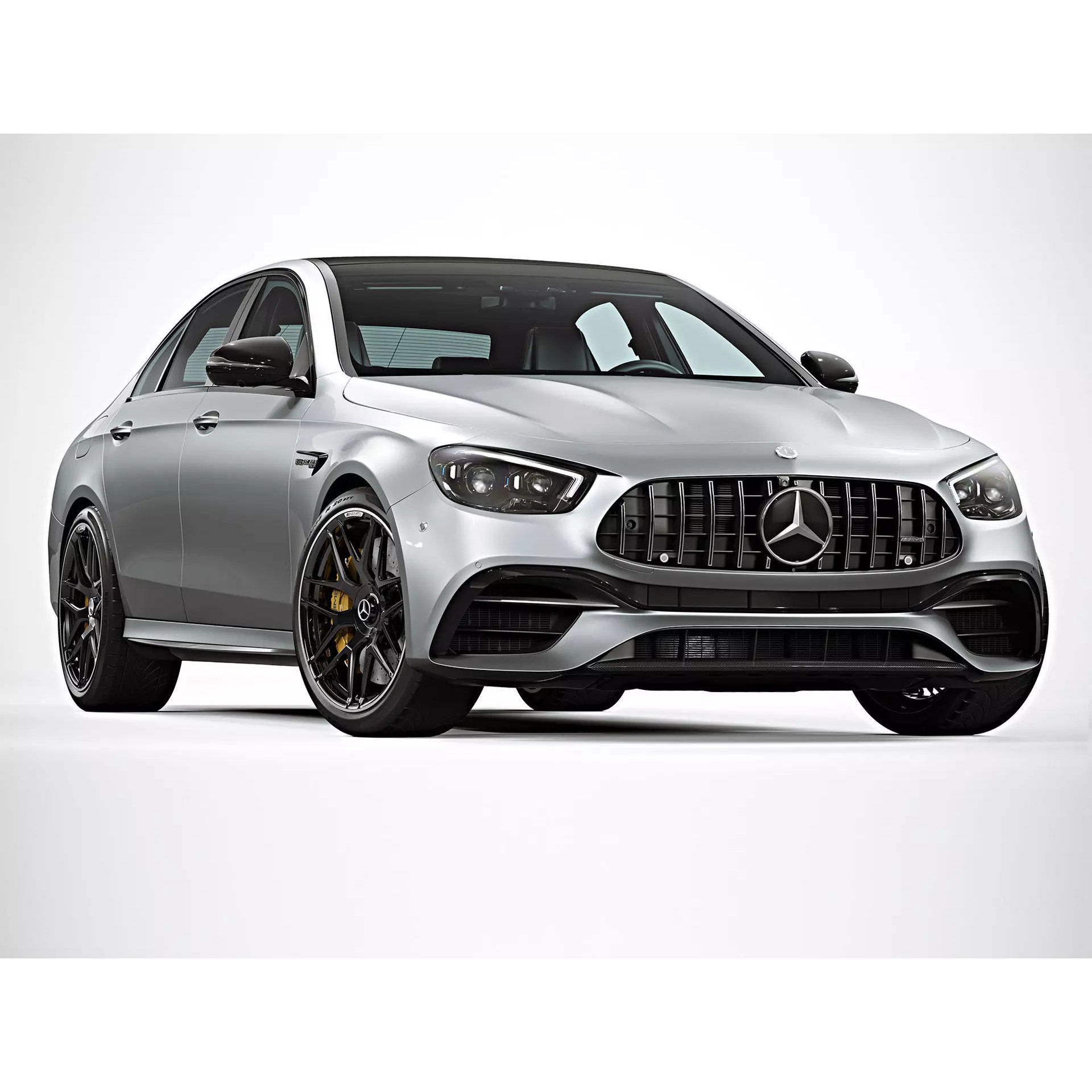 2021 Mercedes-Benz E63 AMG - High-Quality 3D Model - View 2