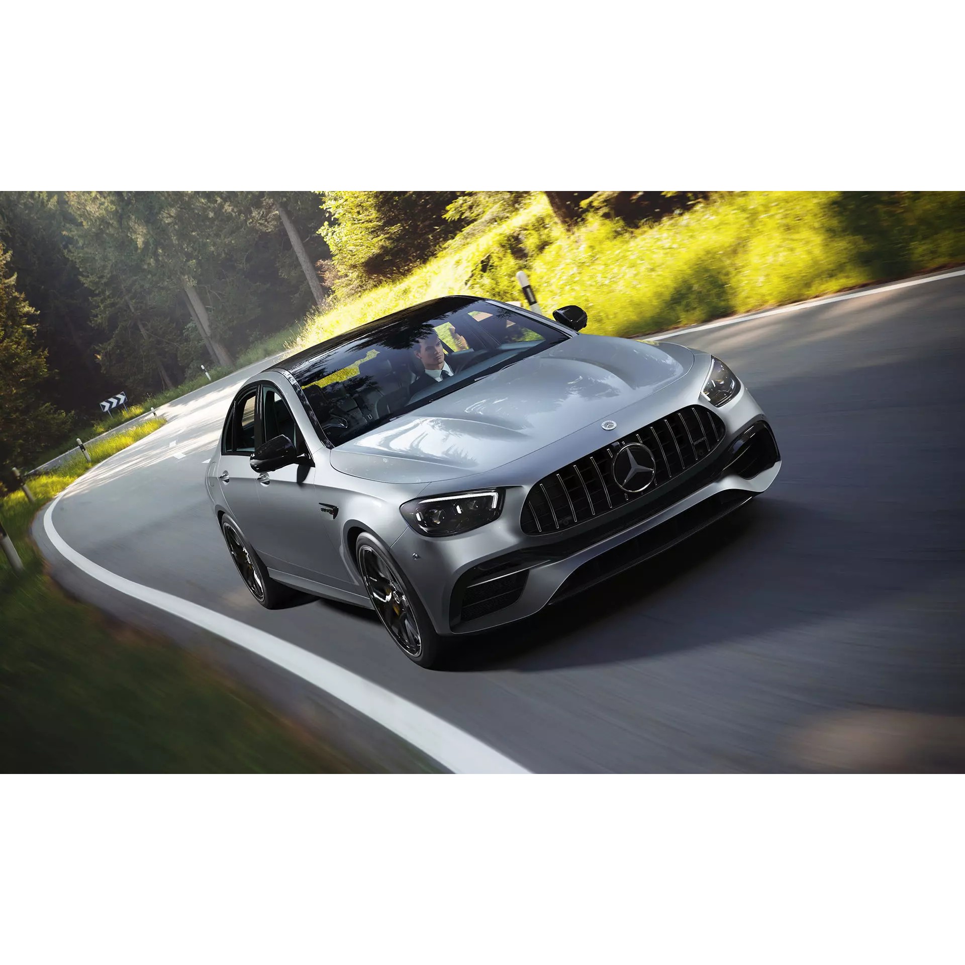 2021 Mercedes-Benz E63 AMG - High-Quality 3D Model - View 21