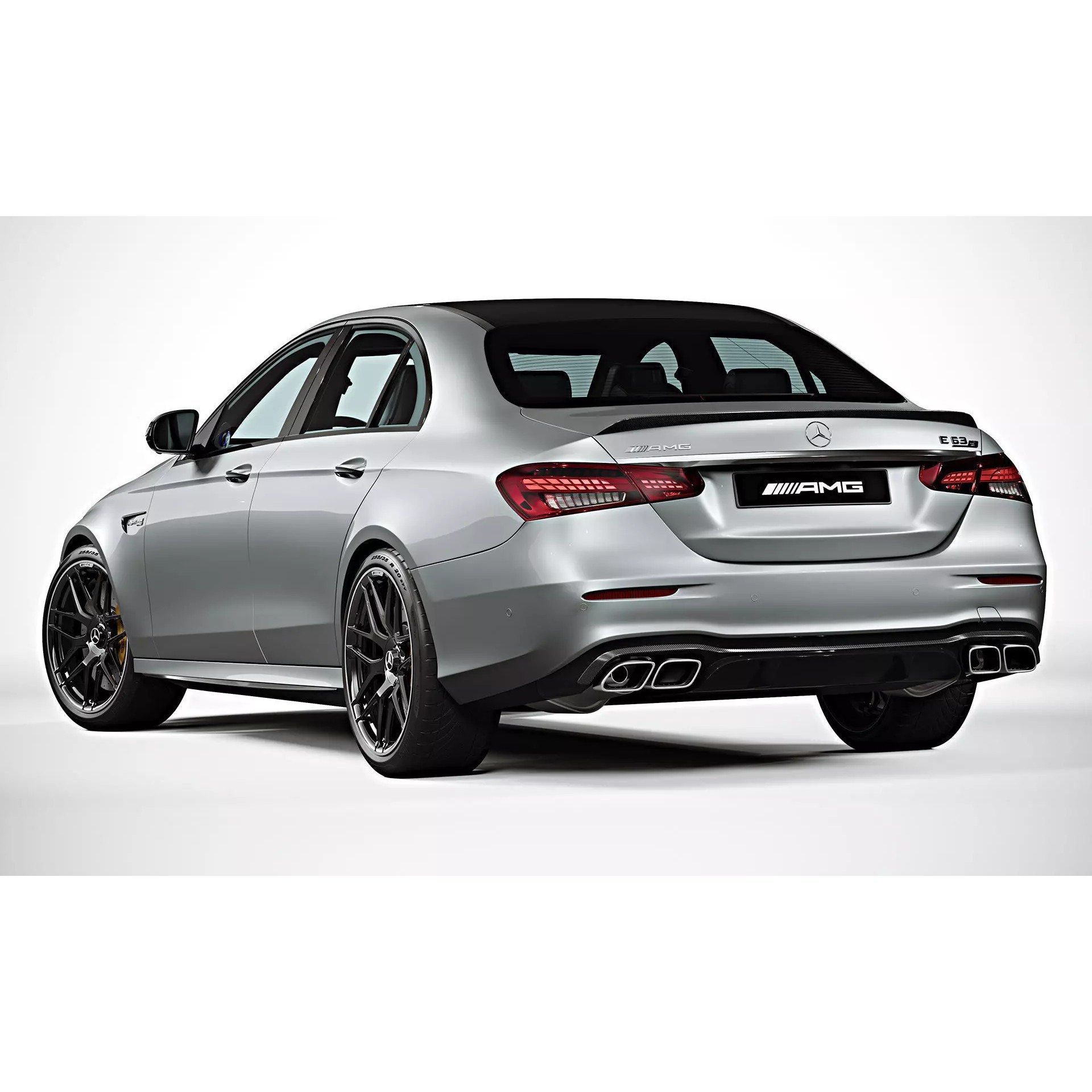 2021 Mercedes-Benz E63 AMG - High-Quality 3D Model - View 3