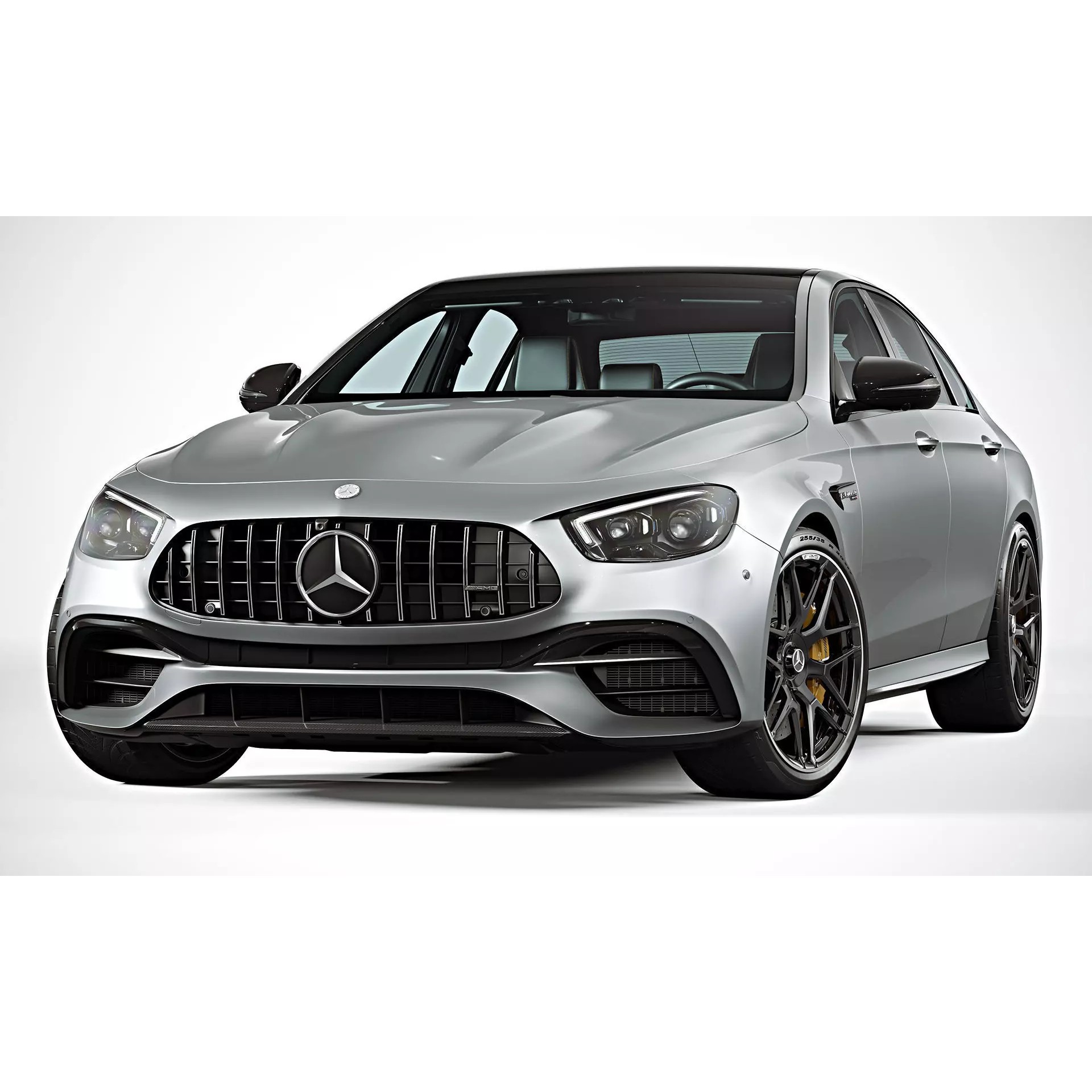 2021 Mercedes-Benz E63 AMG - High-Quality 3D Model - View 5