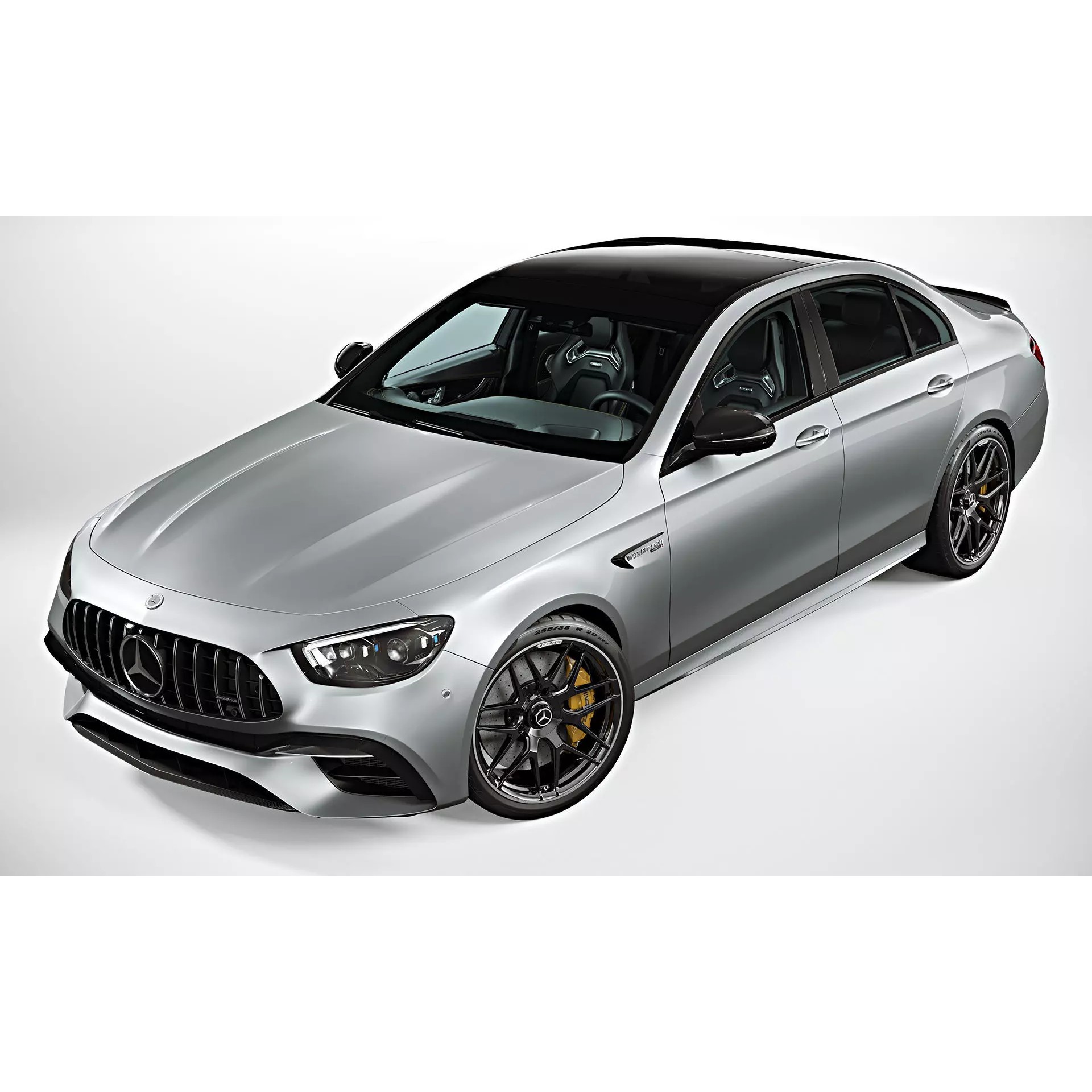 2021 Mercedes-Benz E63 AMG - High-Quality 3D Model - View 7